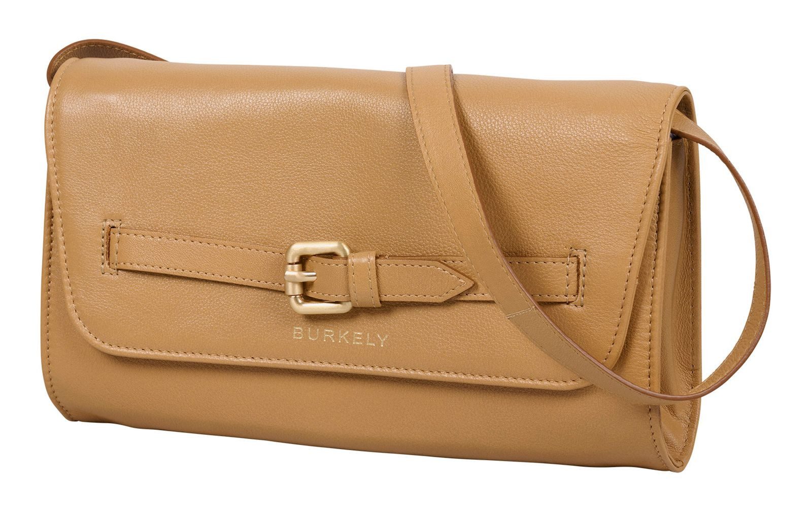 Burkely Clutch Crossbody Clutch, aus echtem Leder
