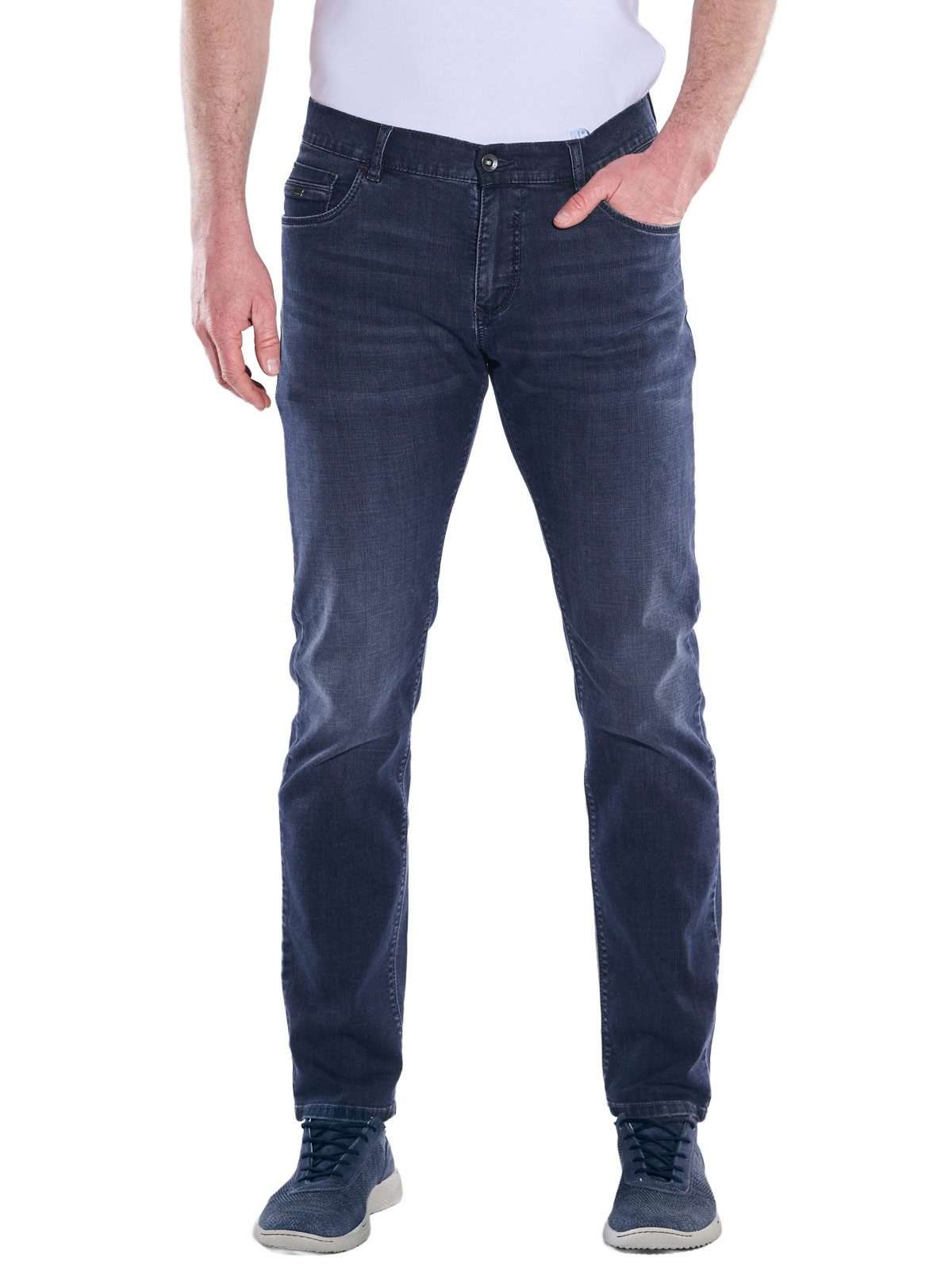 Stretch-Jeans Herren Light-Weight DENIM, Indigoblau