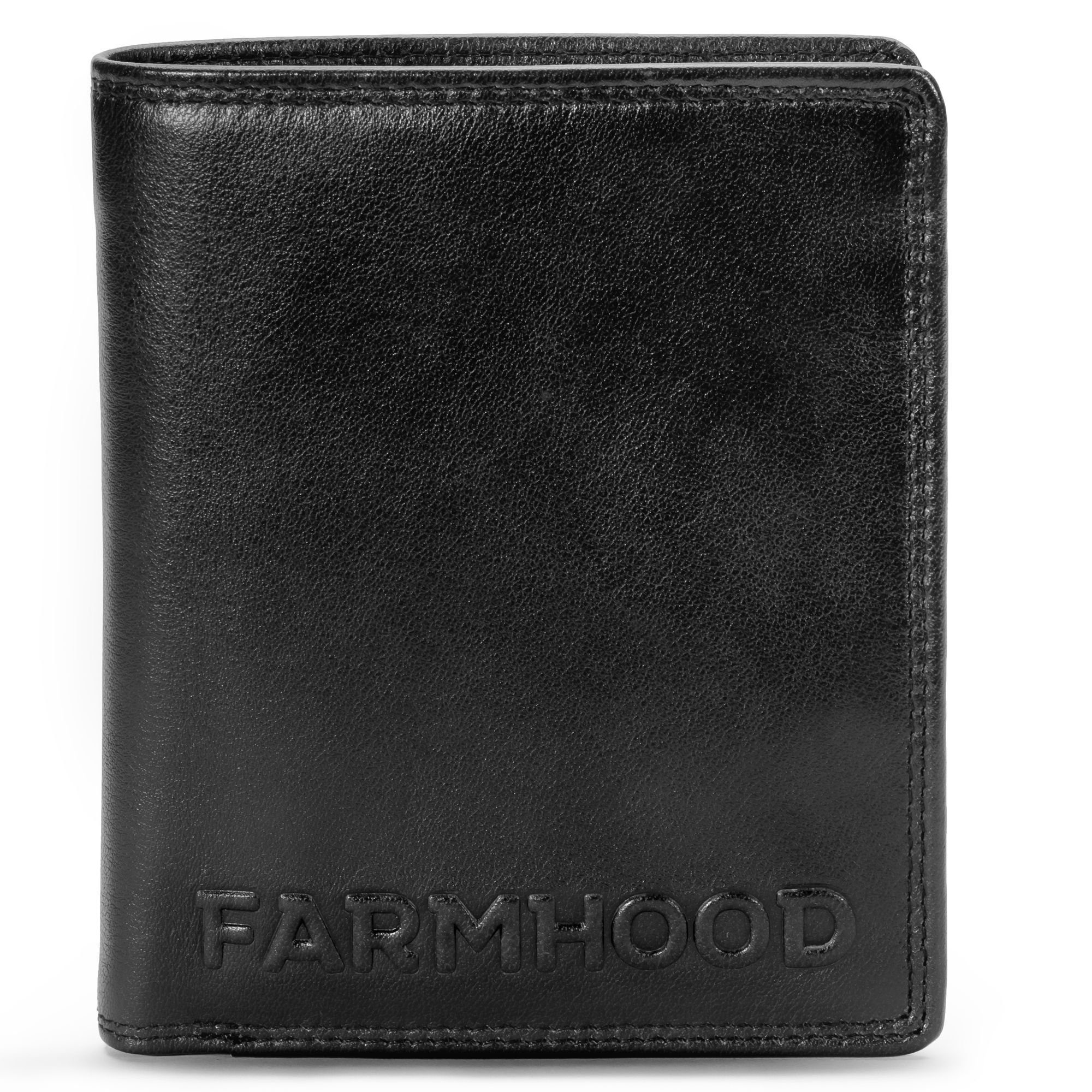 Farmhood Geldbörse Memphis, Leder black