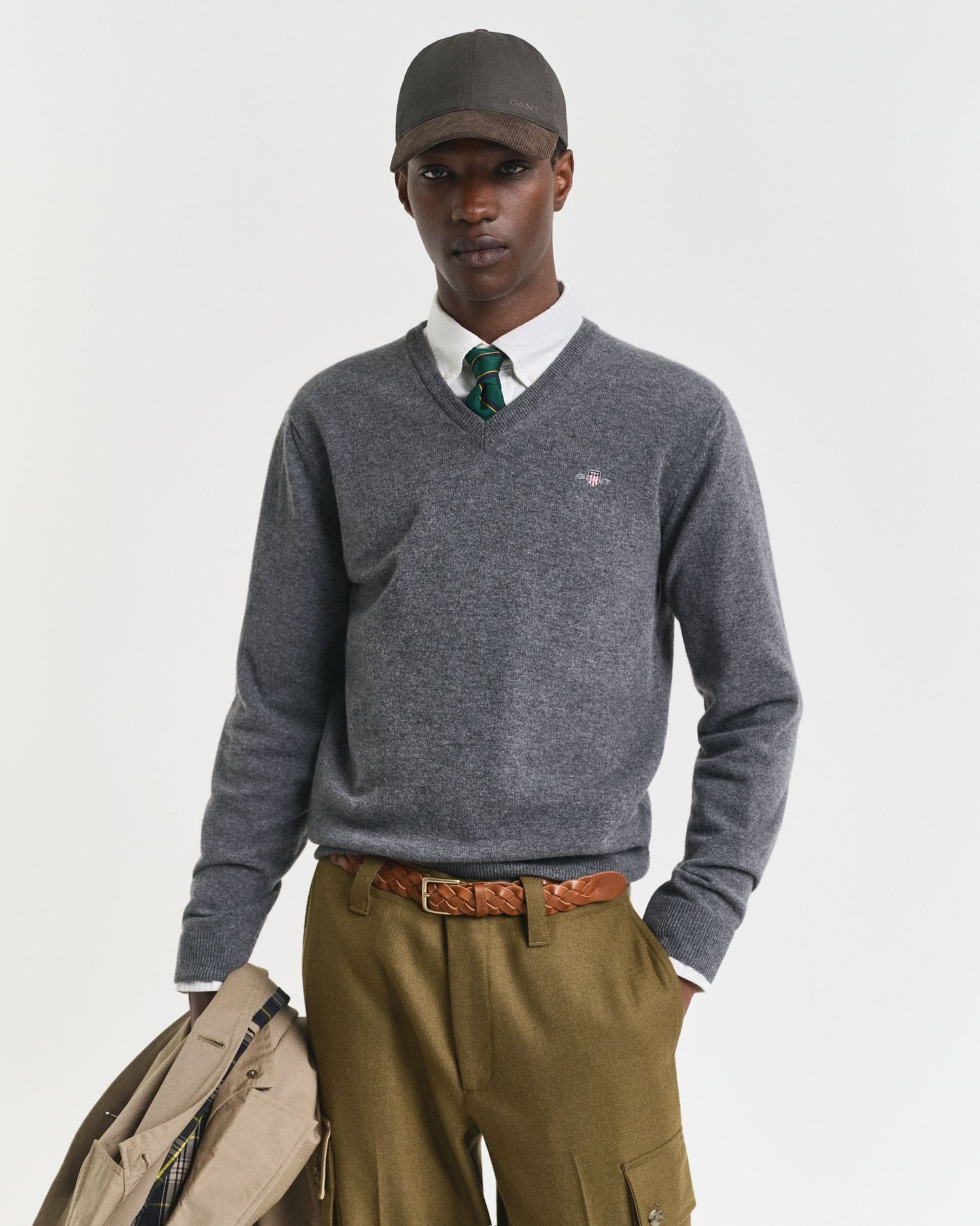 Gant V-Ausschnitt-Pullover