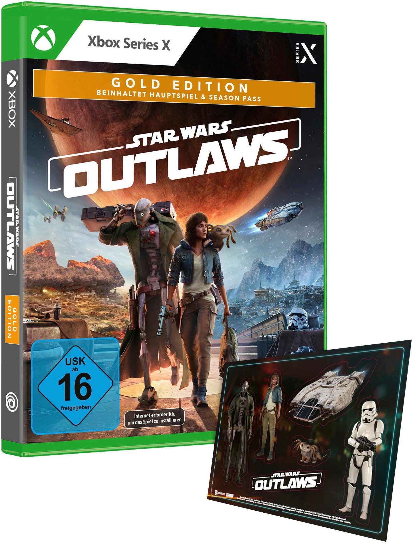 Star Wars Outlaws Gold Edition Xbox Series X