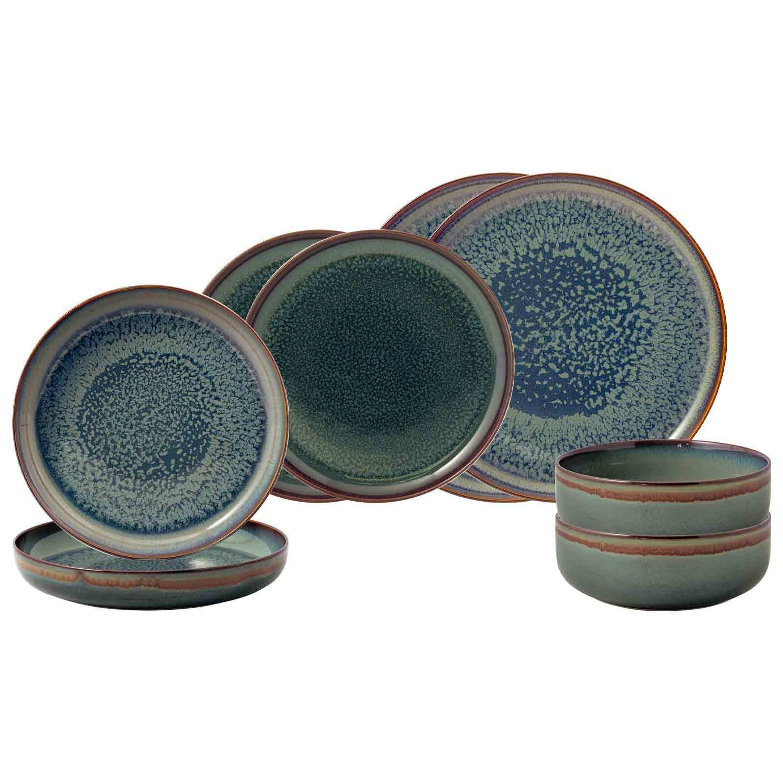 like. by Villeroy & Boch Kombiservice Crafted Einsteiger-Set 8-tlg. (8-tlg), 2 Personen, Porzellan
