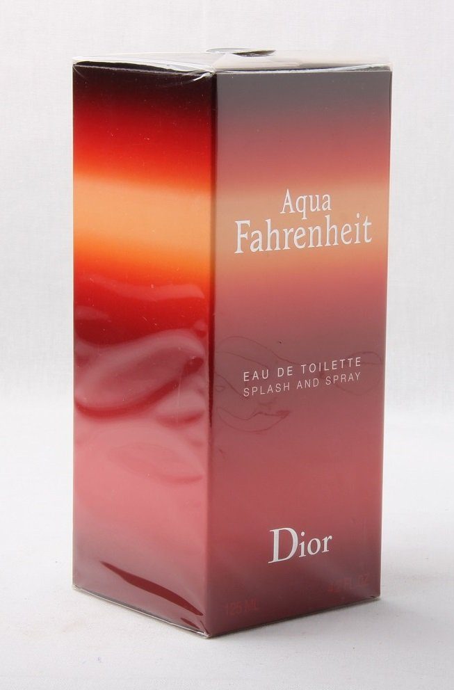 Dior Eau de Fahrenheit 125ml and Toilette Eau Toilette Aqua Dior de Splash Spray