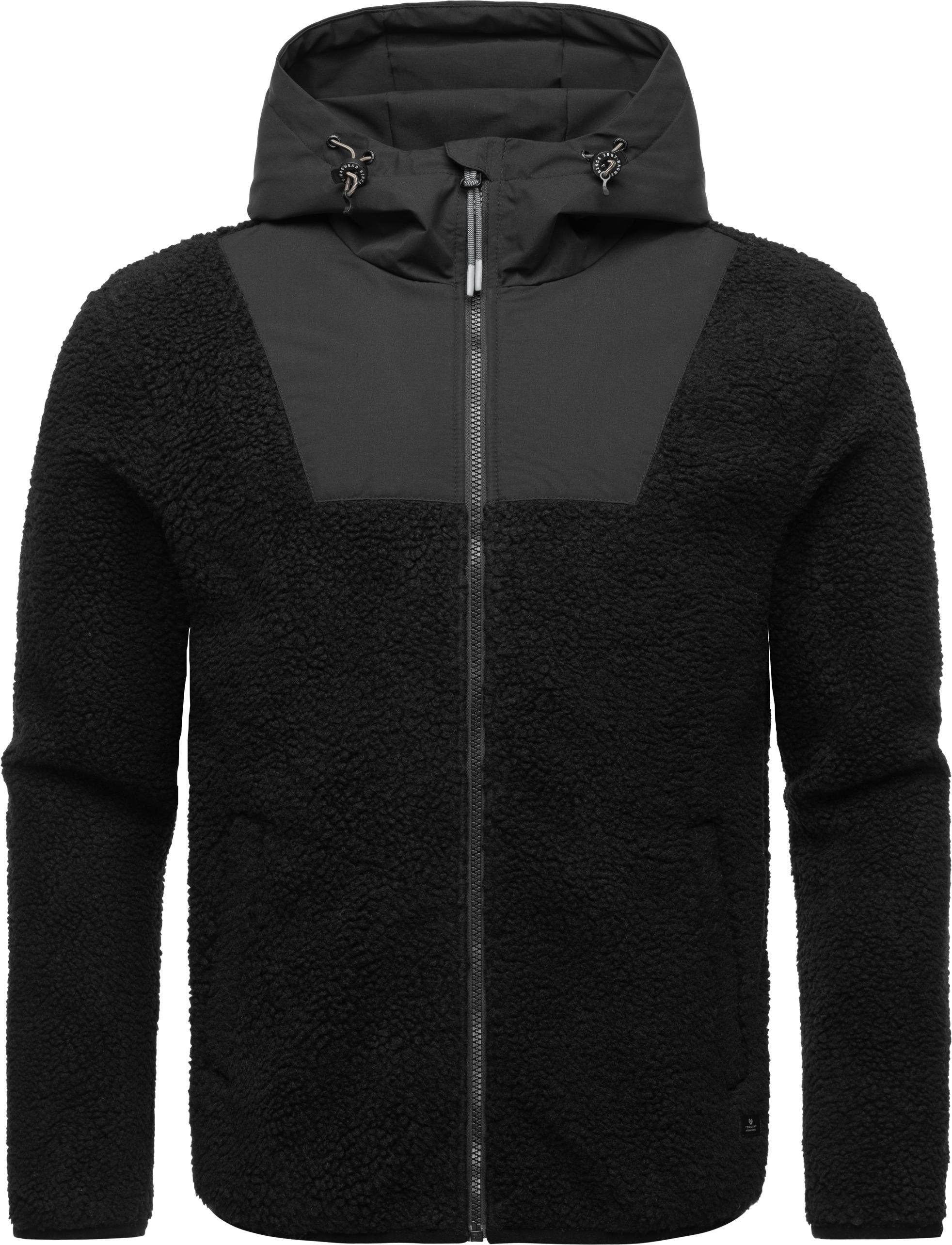 Ragwear Fleecejacke Adar Angesagte Herren Plüschjacke günstig online kaufen