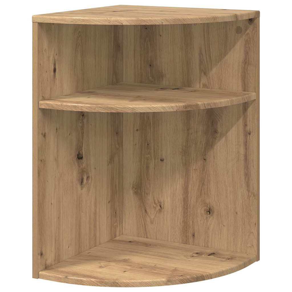 vidaXL Beistelltisch Beistelltisch Artisan-Eiche 39,7 x 39,7 x 60 cm Holzwerkstoff (1-St)