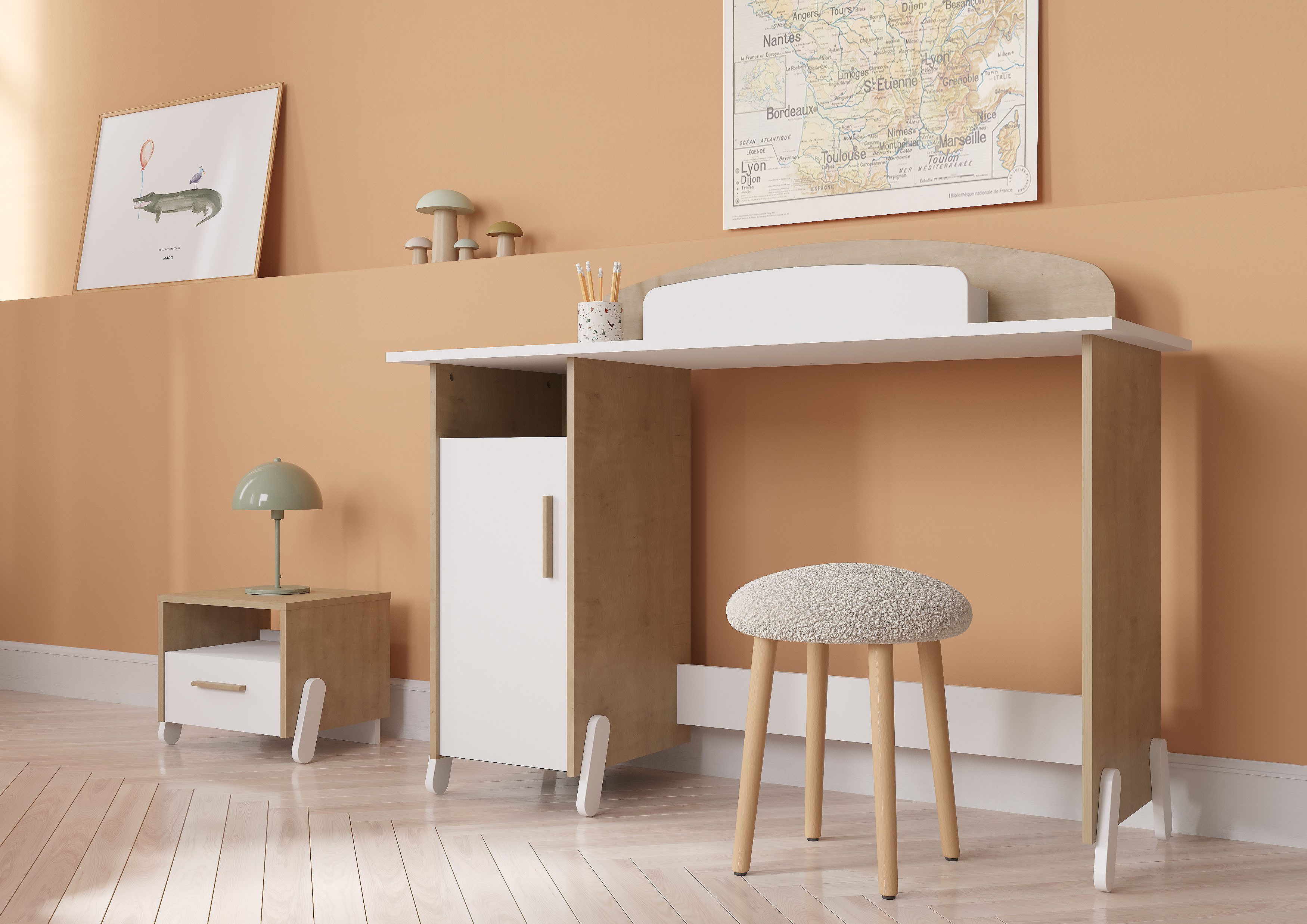 Nachtschrank MEUBLES Naili