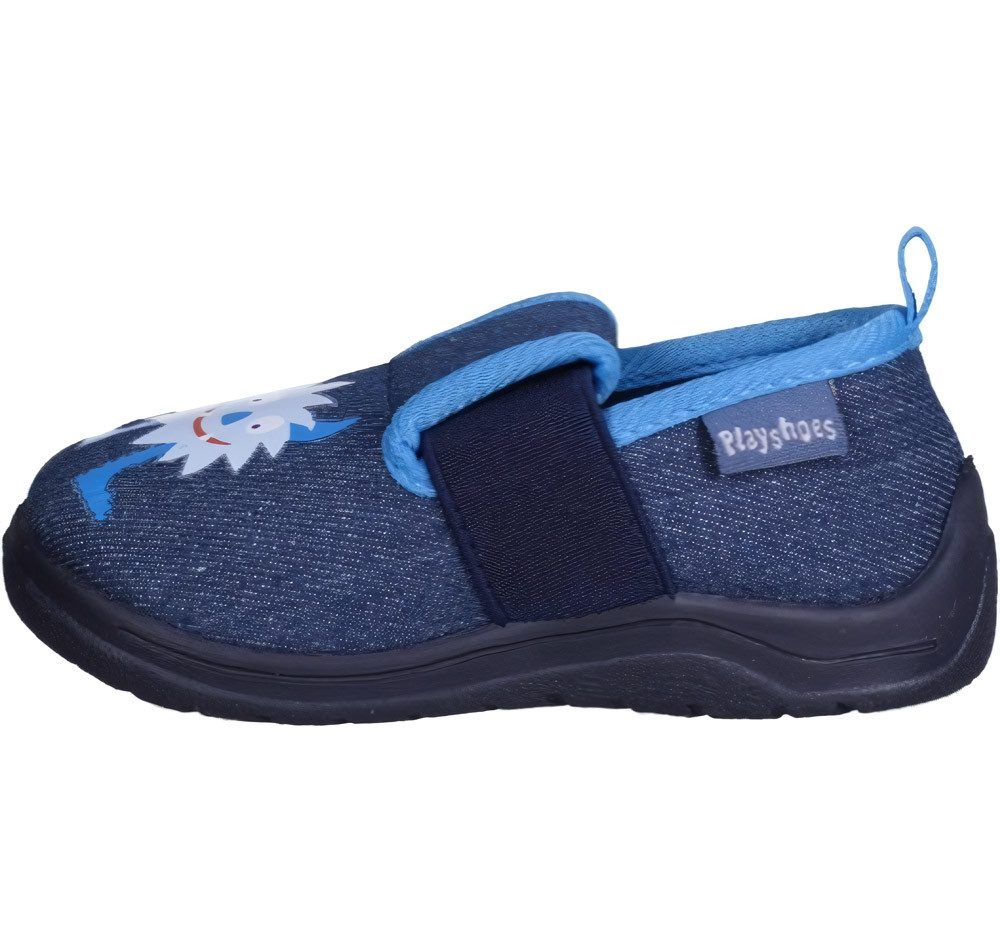 Playshoes Hausschuh Monster Hausschuh