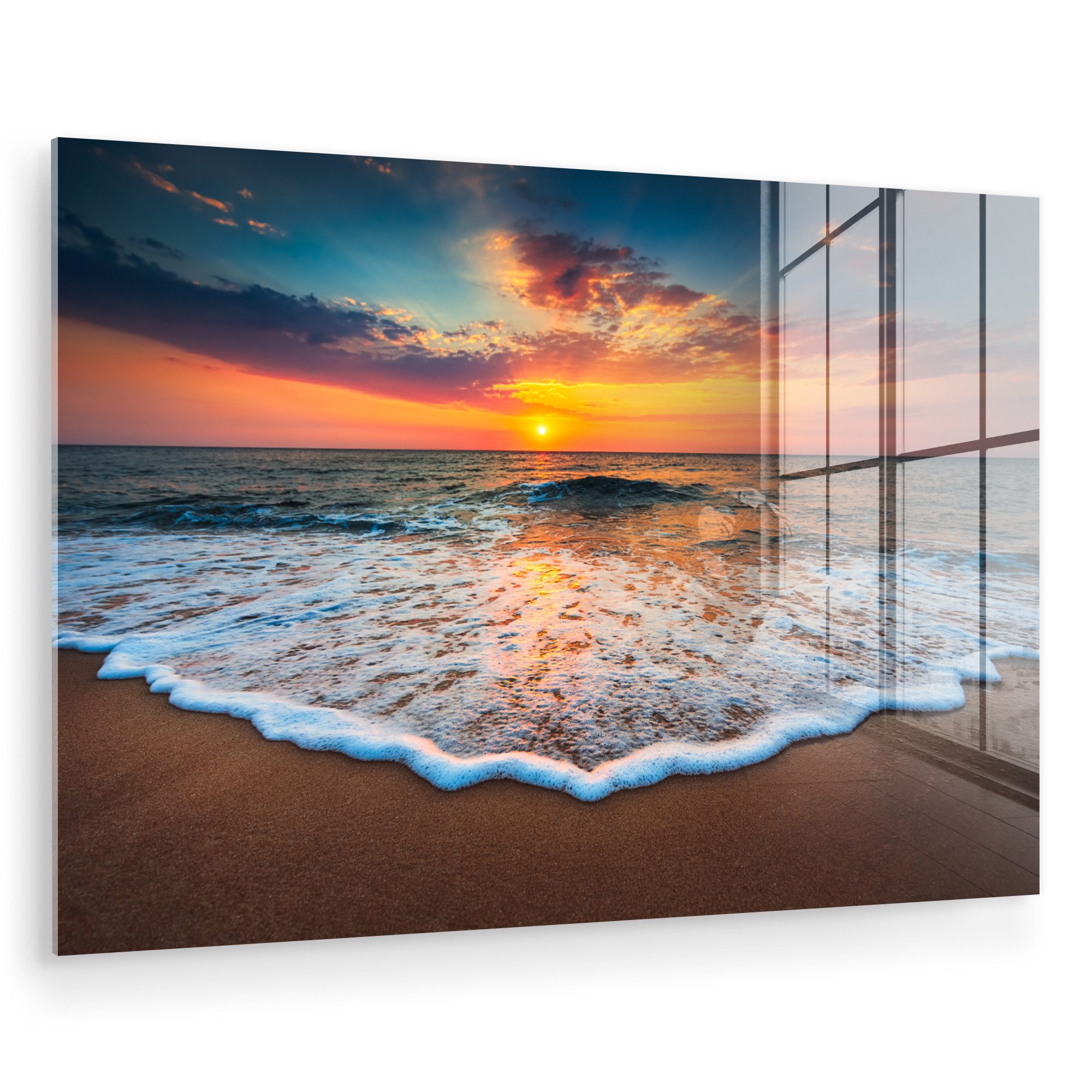 MuchoWow Acrylglasbild Strand - Meer - günstig online kaufen