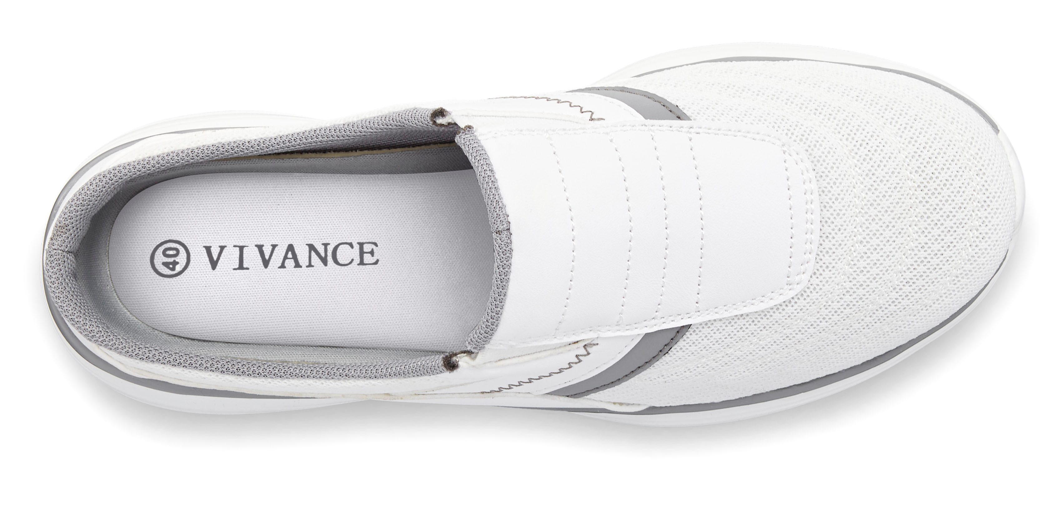 Vivance Slip-On-Sneaker, Sneaker, Freizeitschuh, Halbschuh, Sabot zum Reinschlüpfen Unisex VEGAN