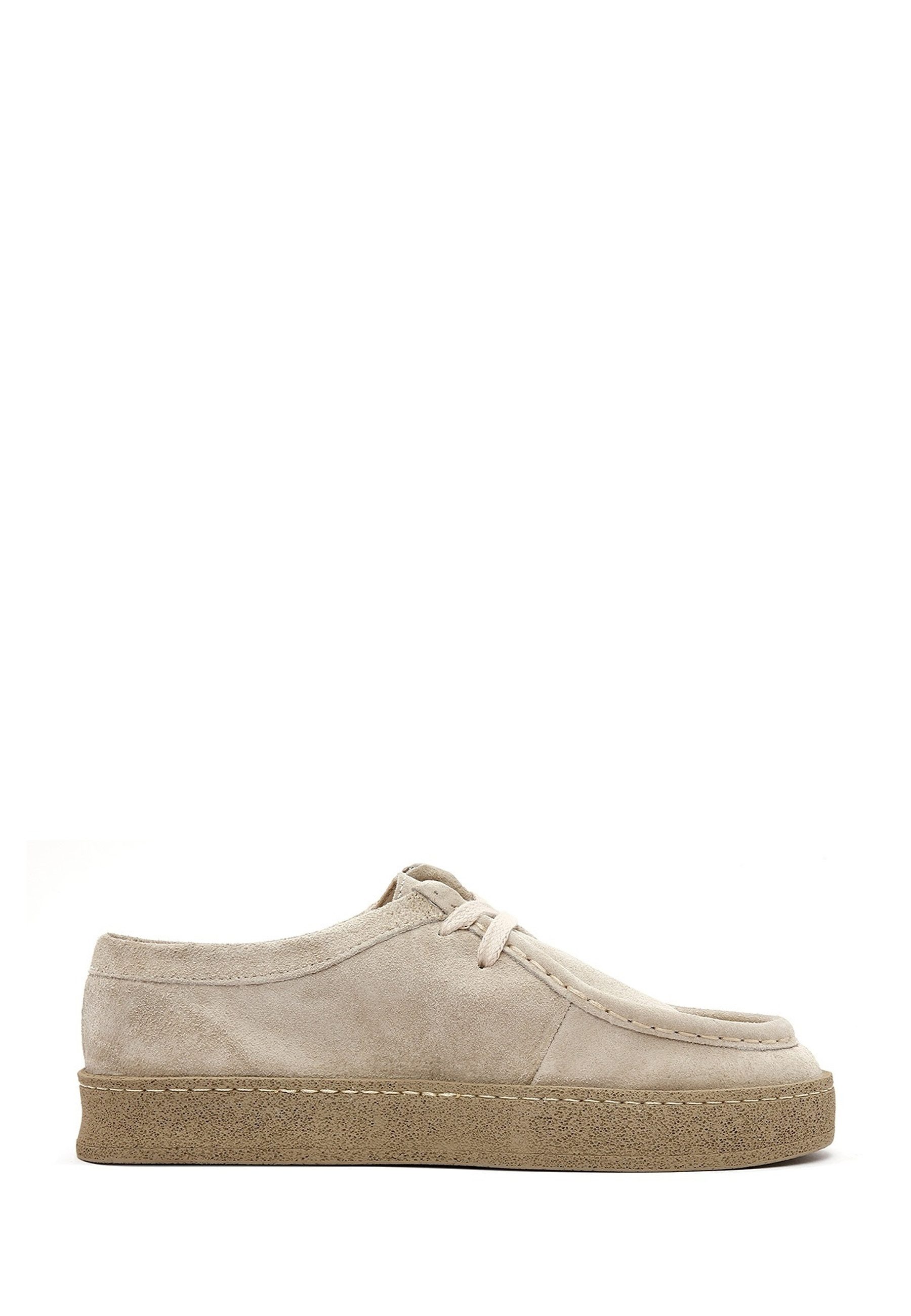 Derimod Maskuline Schuhe aus Veloursleder Schnürschuh günstig online kaufen