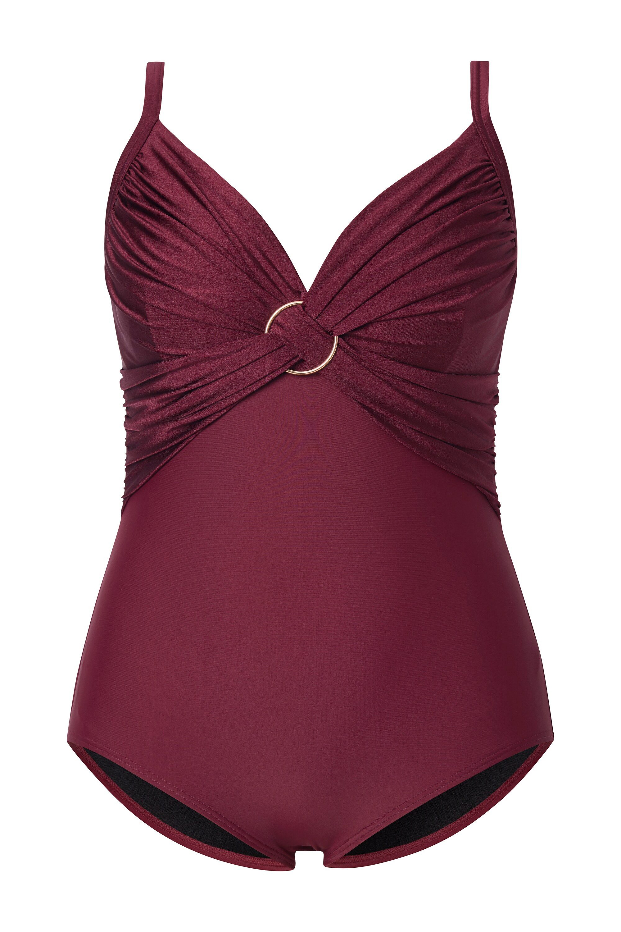 Ulla Popken Badeanzug Badeanzug ohne Softcups Träger verstellbar günstig online kaufen