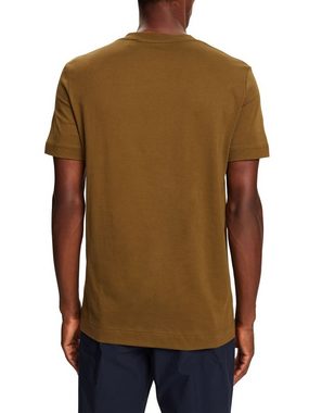 Esprit Collection T-Shirt Jersey-T-Shirt mit V-Ausschnitt, 100 % Baumwolle (1-tlg)