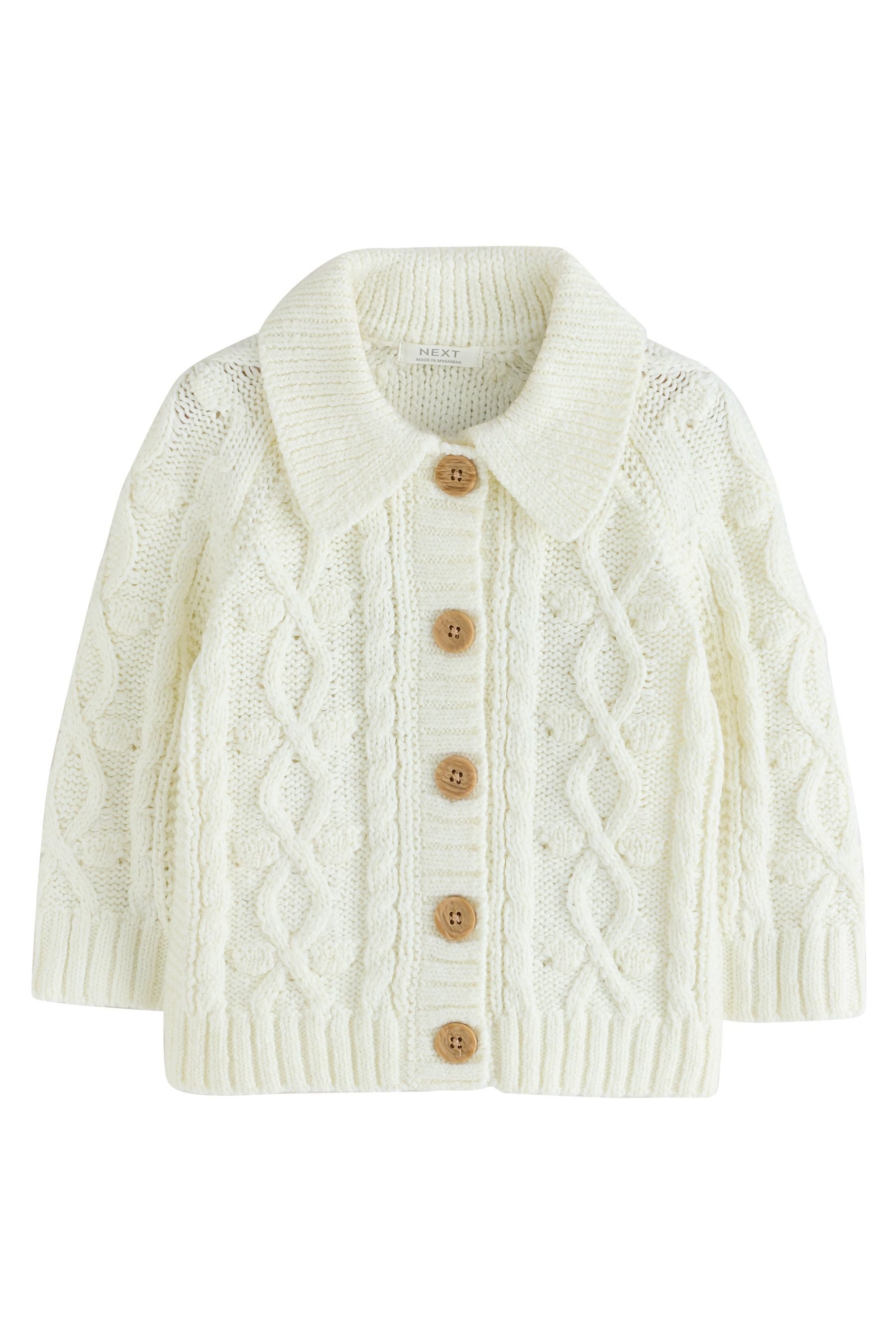 Next Strickjacke Kompakter, noppiger Cardigan (1-tlg)
