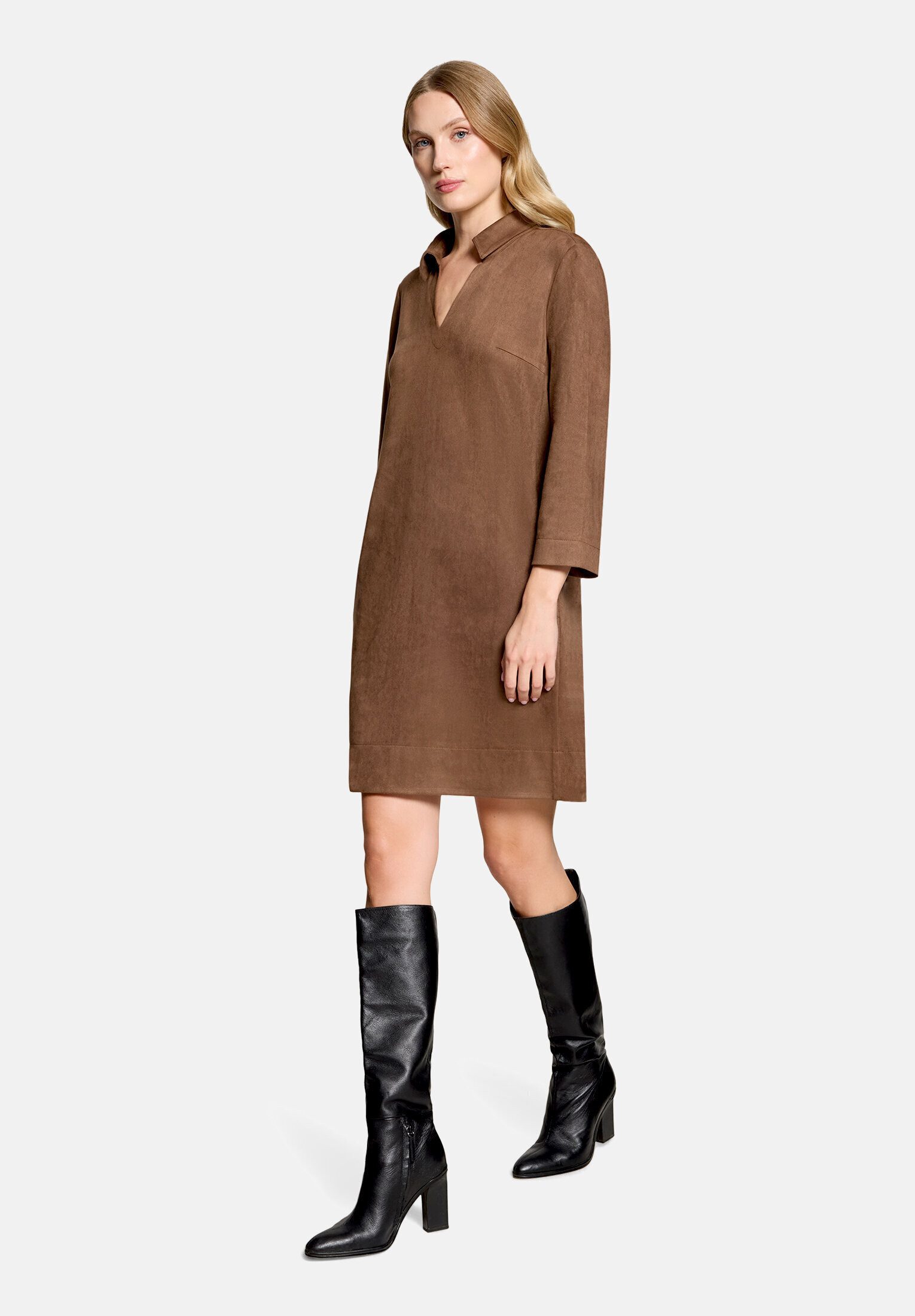 Betty Barclay Hemdblusenkleid Damen mit Knopfleiste