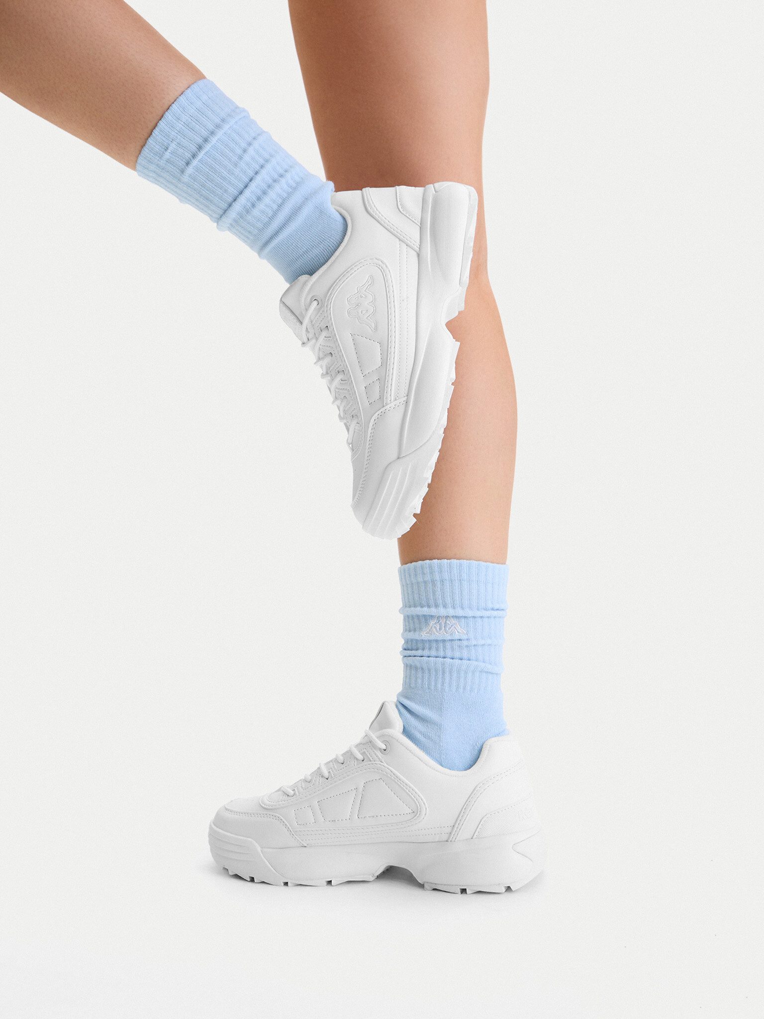 Kappa Kappa Damen-Sneakers Weiß SS24-3CK06 Sneaker