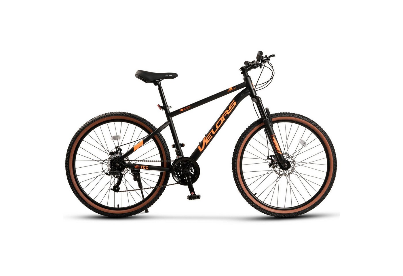 Thumbnail - Velors Mountainbike 26 27.5 29 Zoll Fahrrad für Herren Damen, Mädchen und Jungen, 21 Gang, Kettenschaltung, (Mechanische...