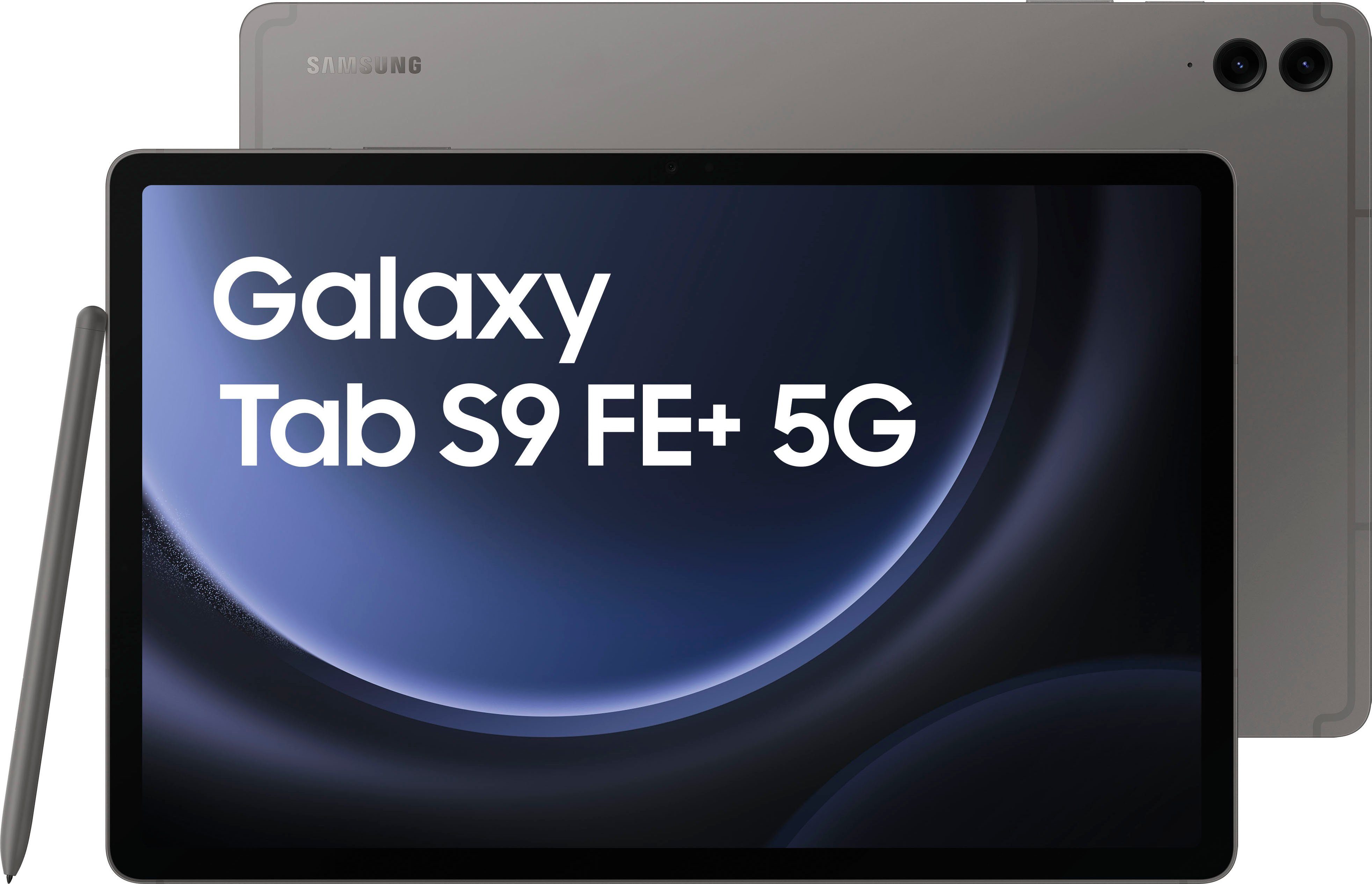 Samsung Galaxy Tab S9 FE+ 5G Tablet (12,4", 256 GB, Android,One UI,Knox, 5G, AI-Funktionen)