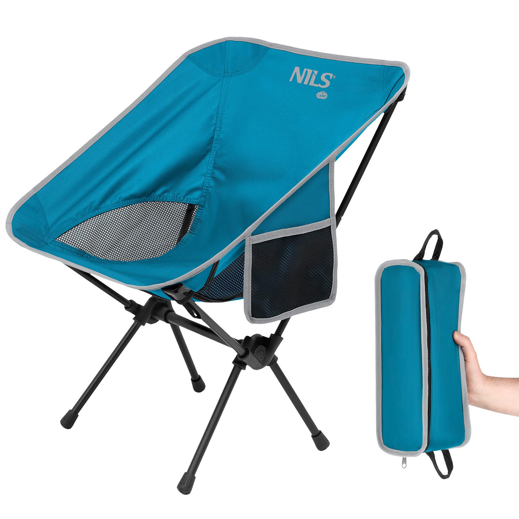 NILS CAMP Campingstuhl Ultraleichter Outdoorstuhl Faltstuhl günstig online kaufen
