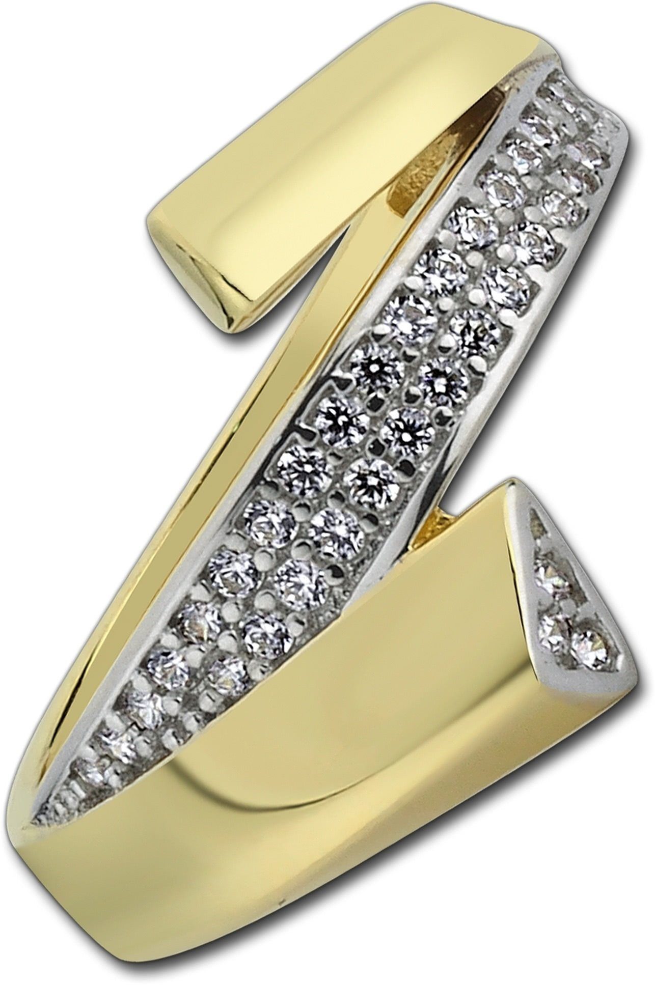 Balia Goldring Balia Damen Ring aus 333 Gelbgold (Fingerring), Fingerring Größe 58 (18,5), 333 Gelbgold - 8 Karat (Glamour gold) Gold