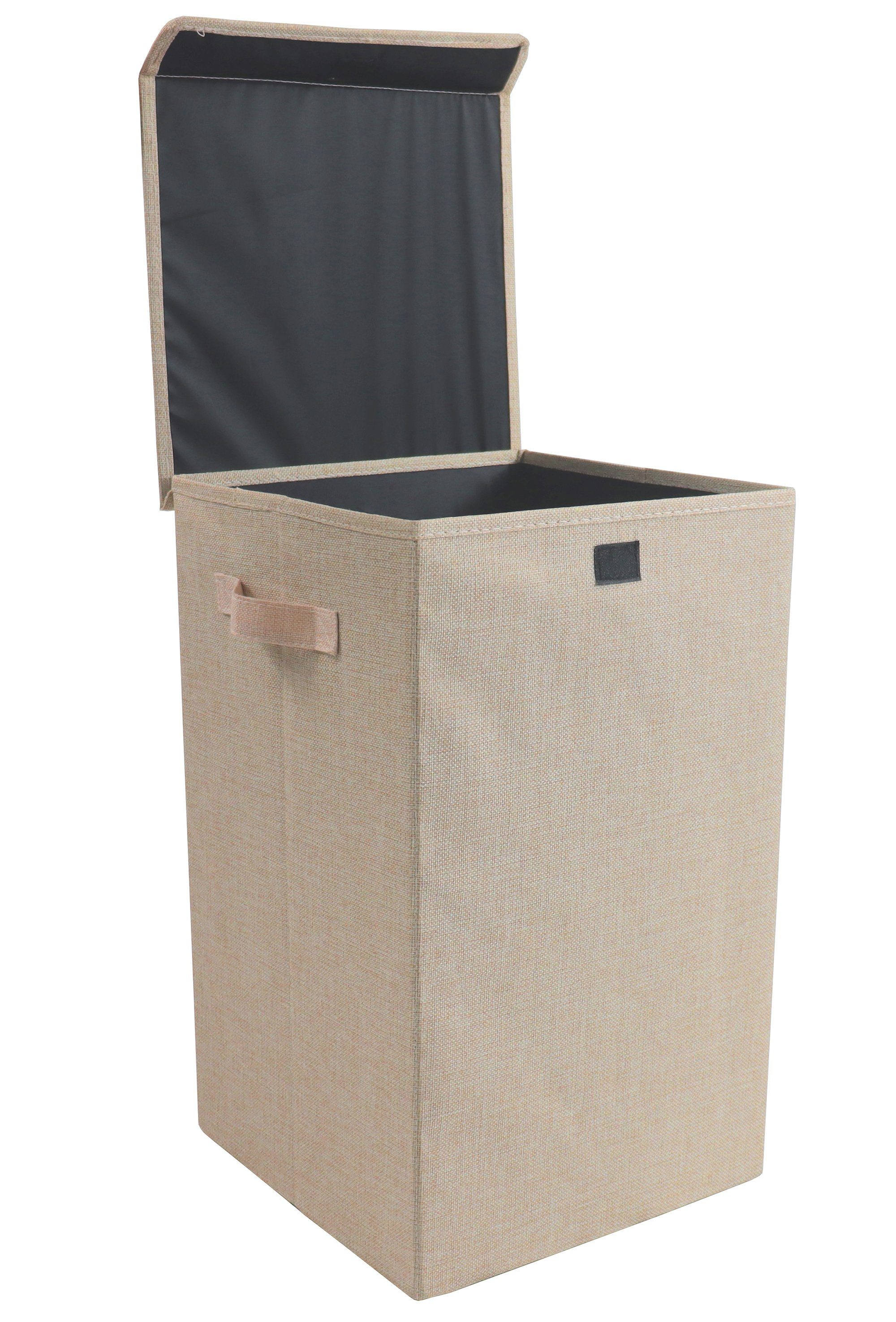 VCM Faltbox Aufbewahrungsbox Dreso mit Deckel H. 50 x B. 30 x (Spar-Set, 1)