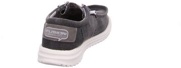 Fusion Fusion Jack Blk Washed Canvas Slipper