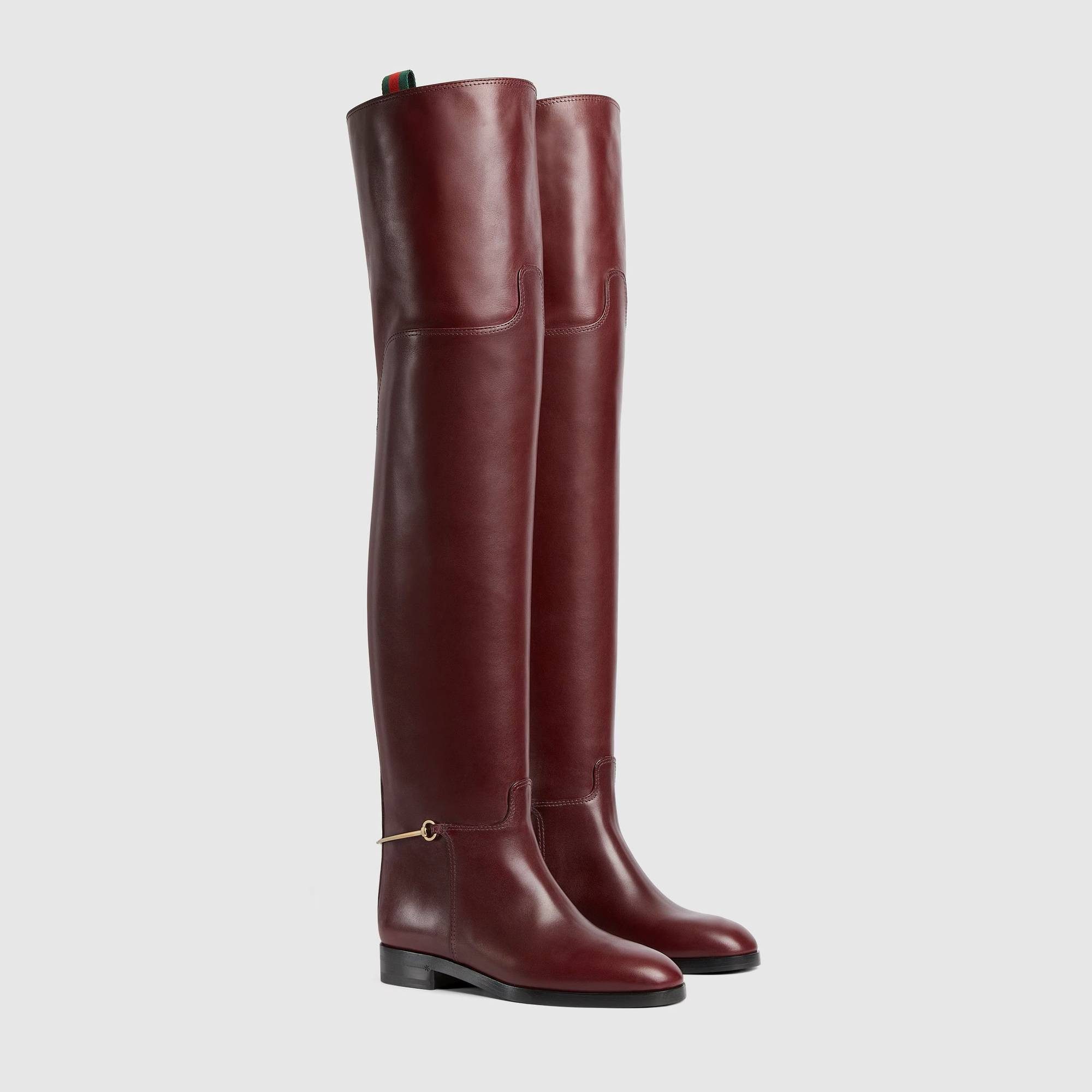 GUCCI Ares Overknee Boot Stiefel