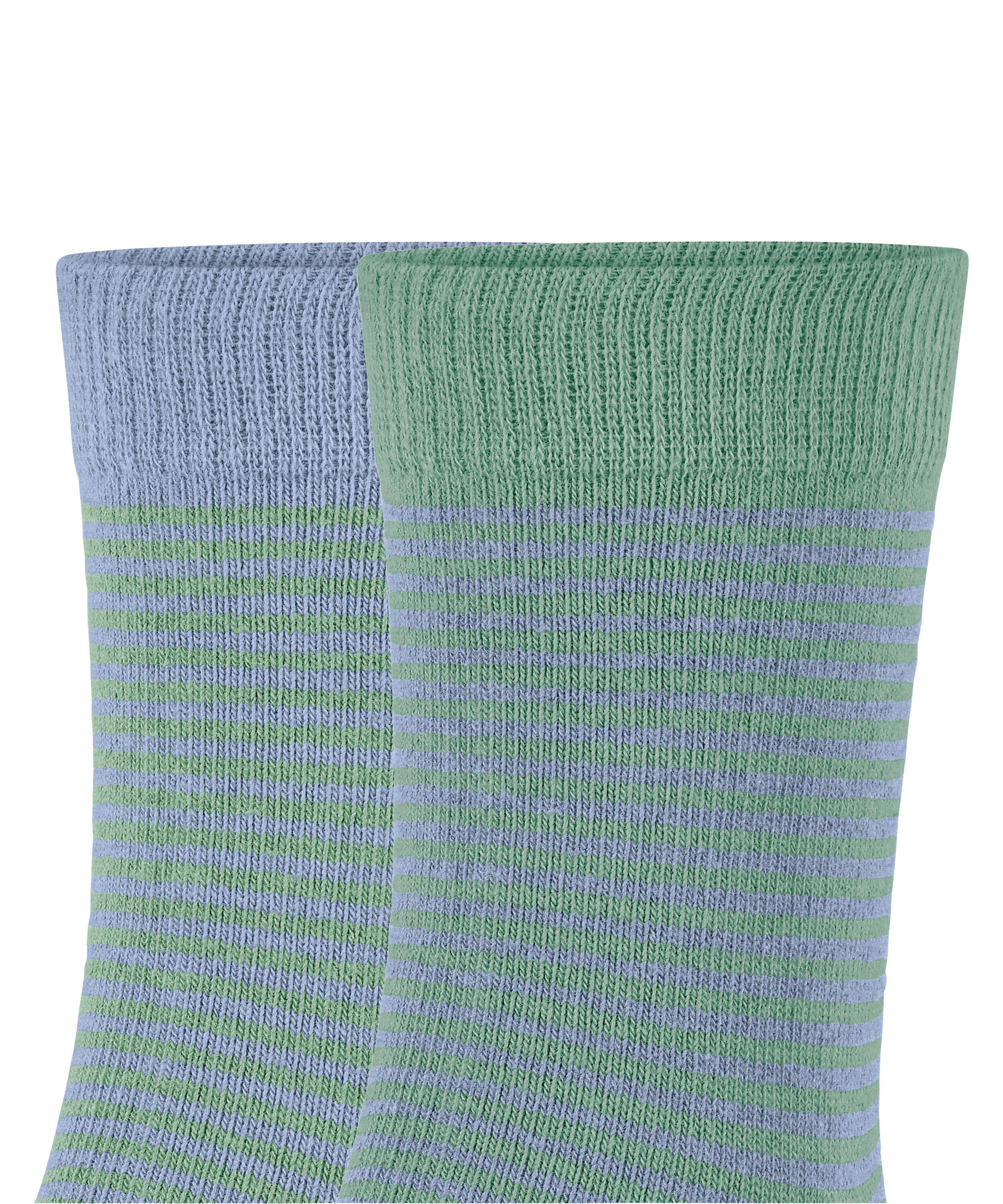 (2-Paar) 2-Pack Fine sortiment Socken Stripe Esprit (0080)