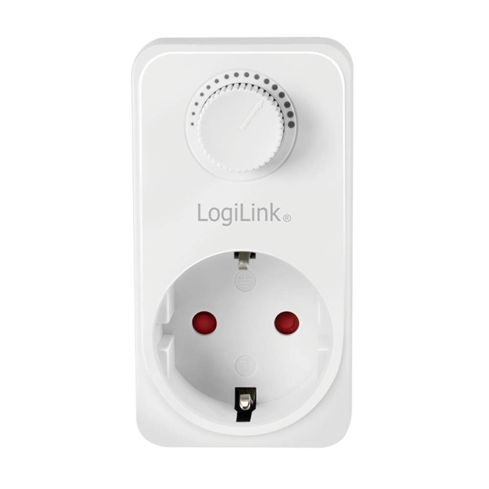 LogiLink Drehdimmer Steckdosenadapter mit Dimmer PA0151