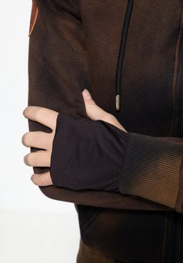 QueenKerosin Sweatjacke Hit the Road Queen mit herausnehmbarem Softshell-Innenfutter