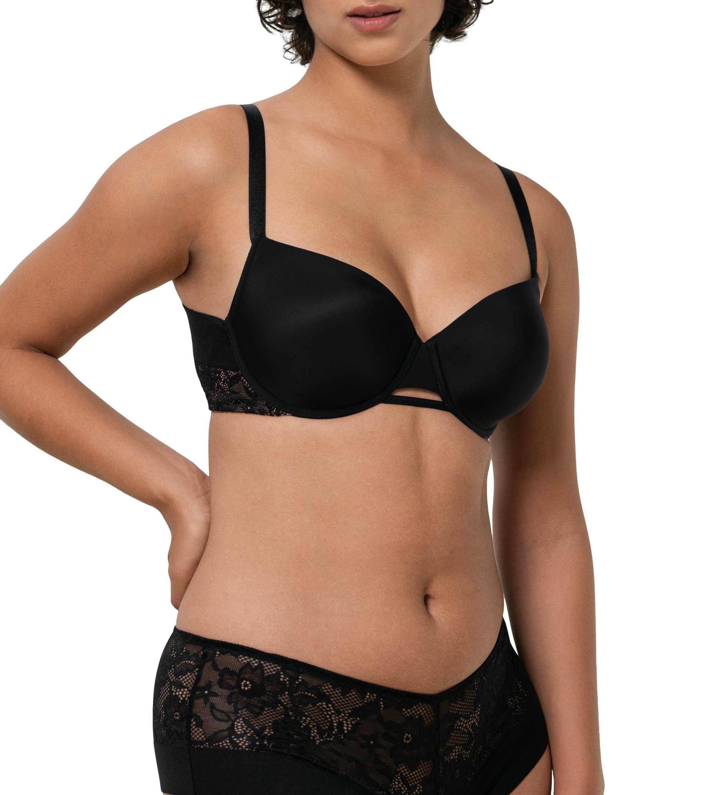 Triumph Bügel-BH Vivid Spotlight WHP mit weicher Spitze im floralem Design