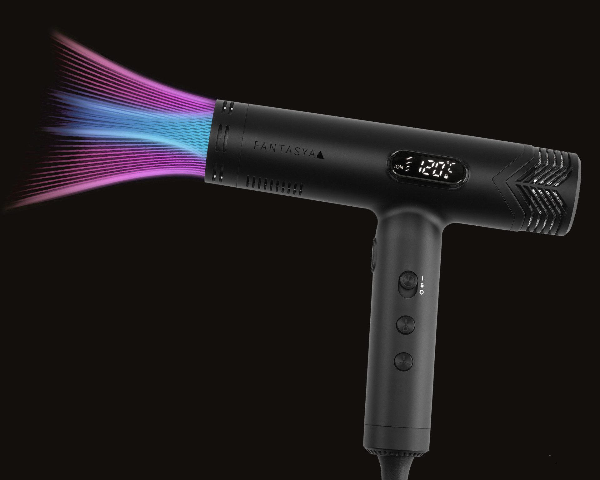 EFALOCK Professional Haartrockner Efalock Haartrockner, 2400 W, Set mit Haartrockner und Zubehör, Ionentechnologie, Kaltluftfunktion, Überhitzungsschutz – Bild 3 von 5