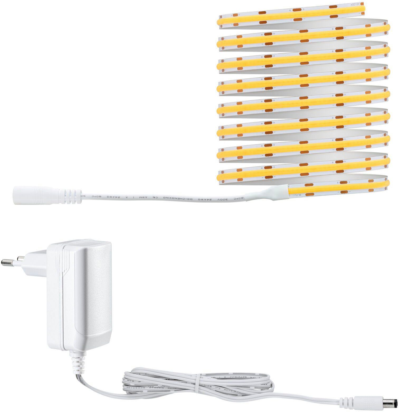 LED-Streifen 11W SimpLED 3000K, 1-flammig Warmweiß Full-Line 1500lm COB Basisset Paulmann 3m