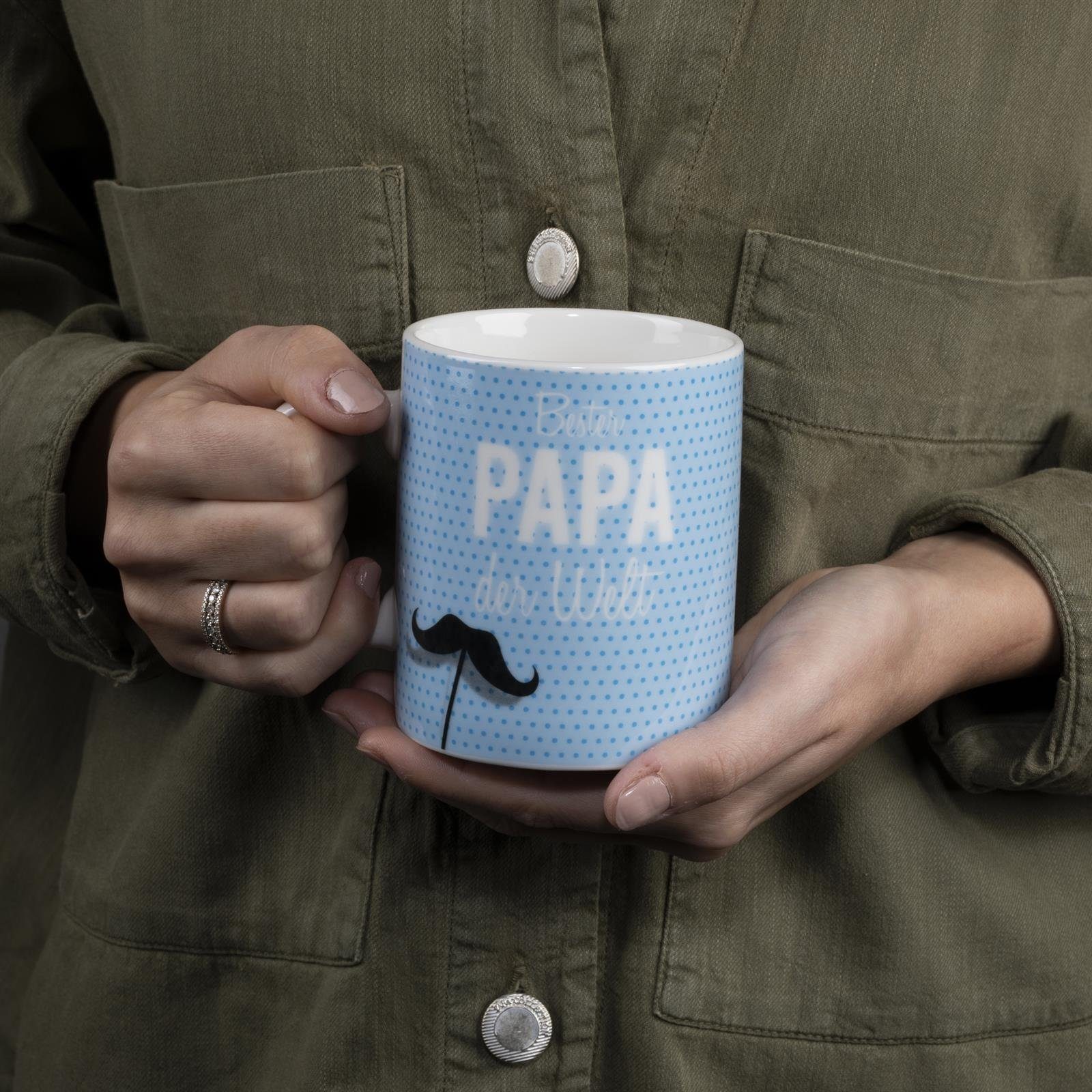 ILP Tasse Kaffeebecher Spruch Papa mit