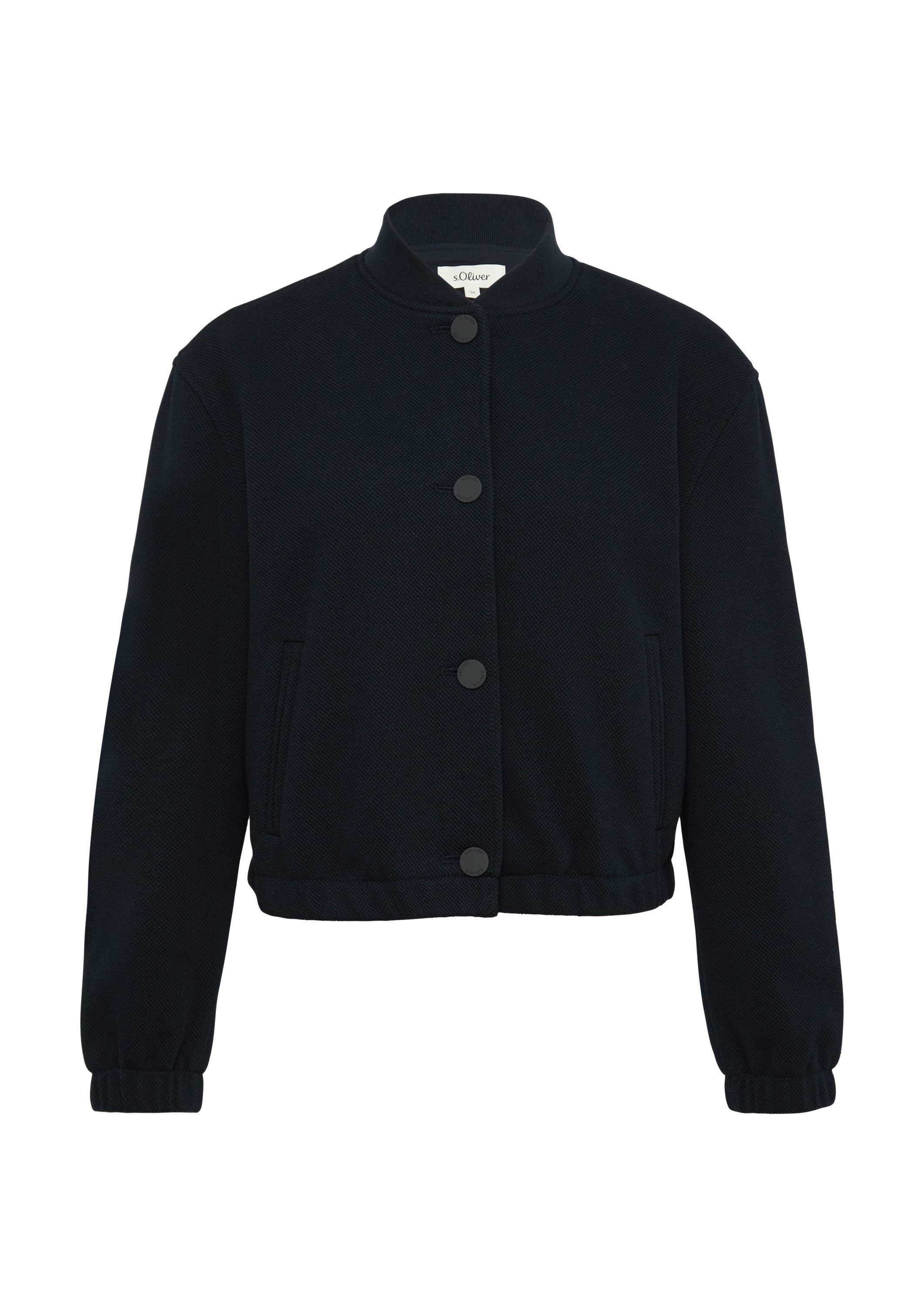 s.Oliver Funktionsjacke Indoor-Jacke Strukturierter Blouson im günstig online kaufen