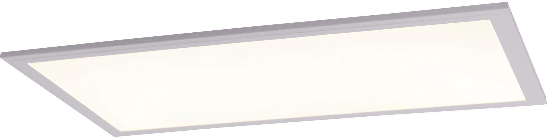 näve LED Deckenleuchte Sorriso, LED fest Neutralweiß, total 96 LED´s 18W inkl. "Sorriso", 4000K; 30x60cm Aufbaupanel 1600lm integriert