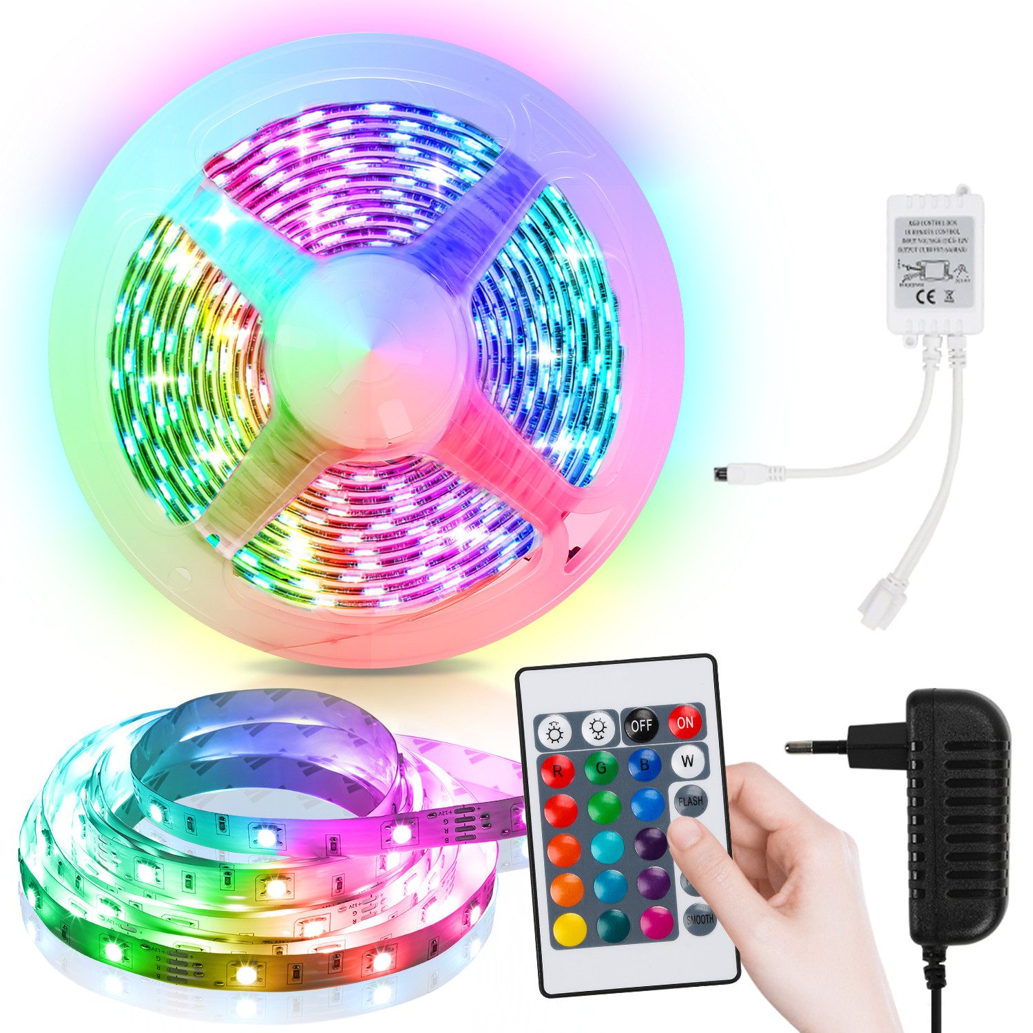 Clanmacy LED Stripe 1-10m LED Streifen günstig online kaufen