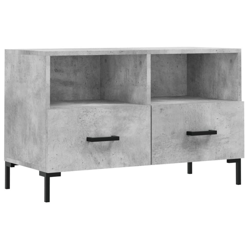 vidaXL TV-Schrank TV-Schrank Räuchereiche 80x36x50 cm Spanplatte günstig online kaufen