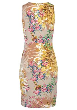 LASCANA Druckkleid mit Blumendruck, festliches Sommerkleid, Minikleid, elegant