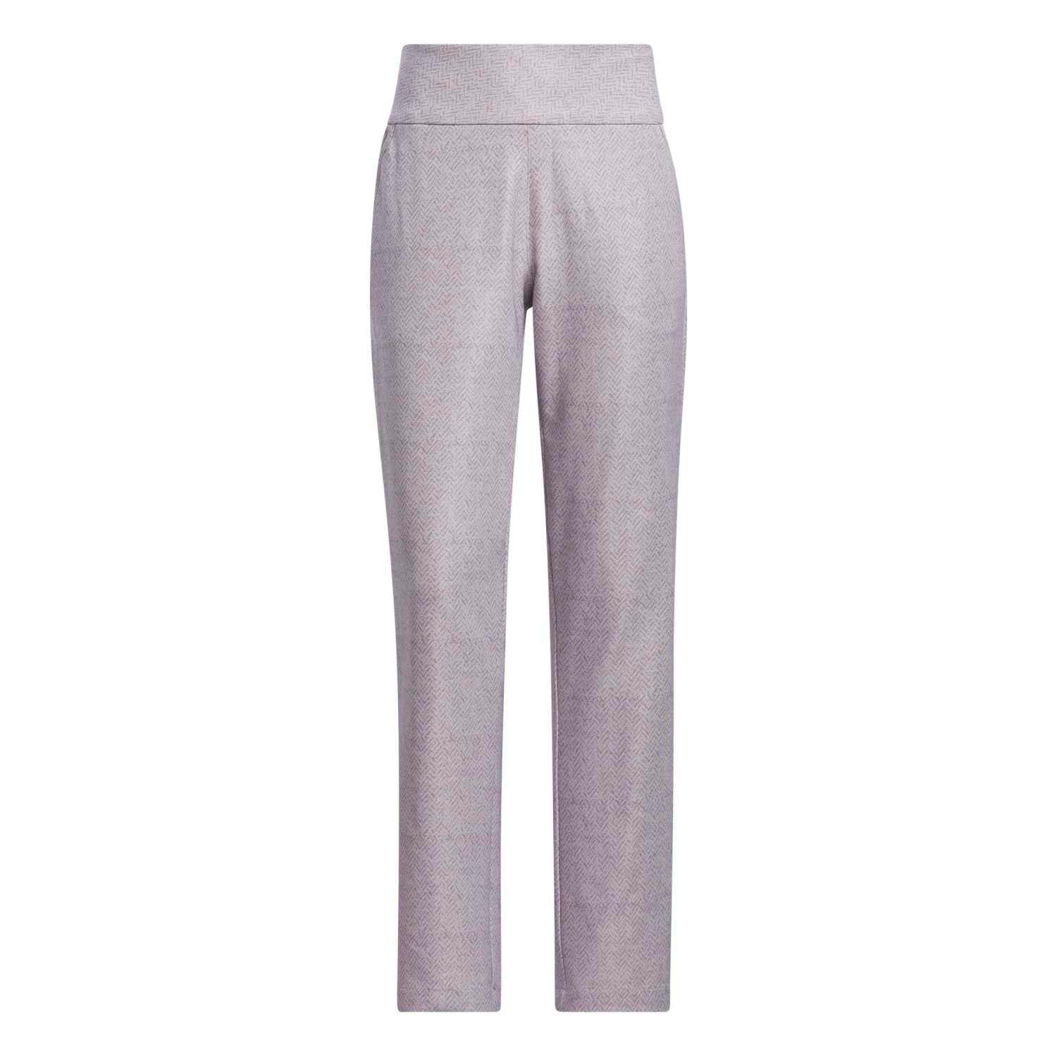 Golfhose Adidas Golf Hose Pastellrosa Gemustert Damen