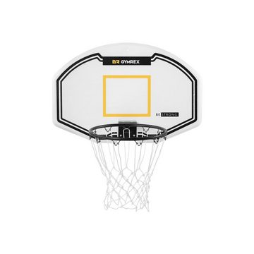 Gymrex Basketballständer Basketballbrett mit Korb 91x61 cm wetterfest Basketballring Ø 42,5 cm