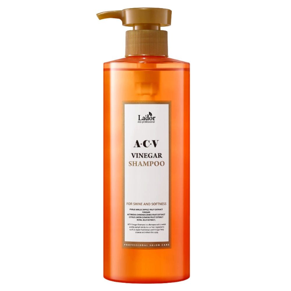 Lador Haarshampoo LADOR, ACV Vinegar Shampoo - 430 ml, Tiefenreinigendes Shampoo mit Apfelessig