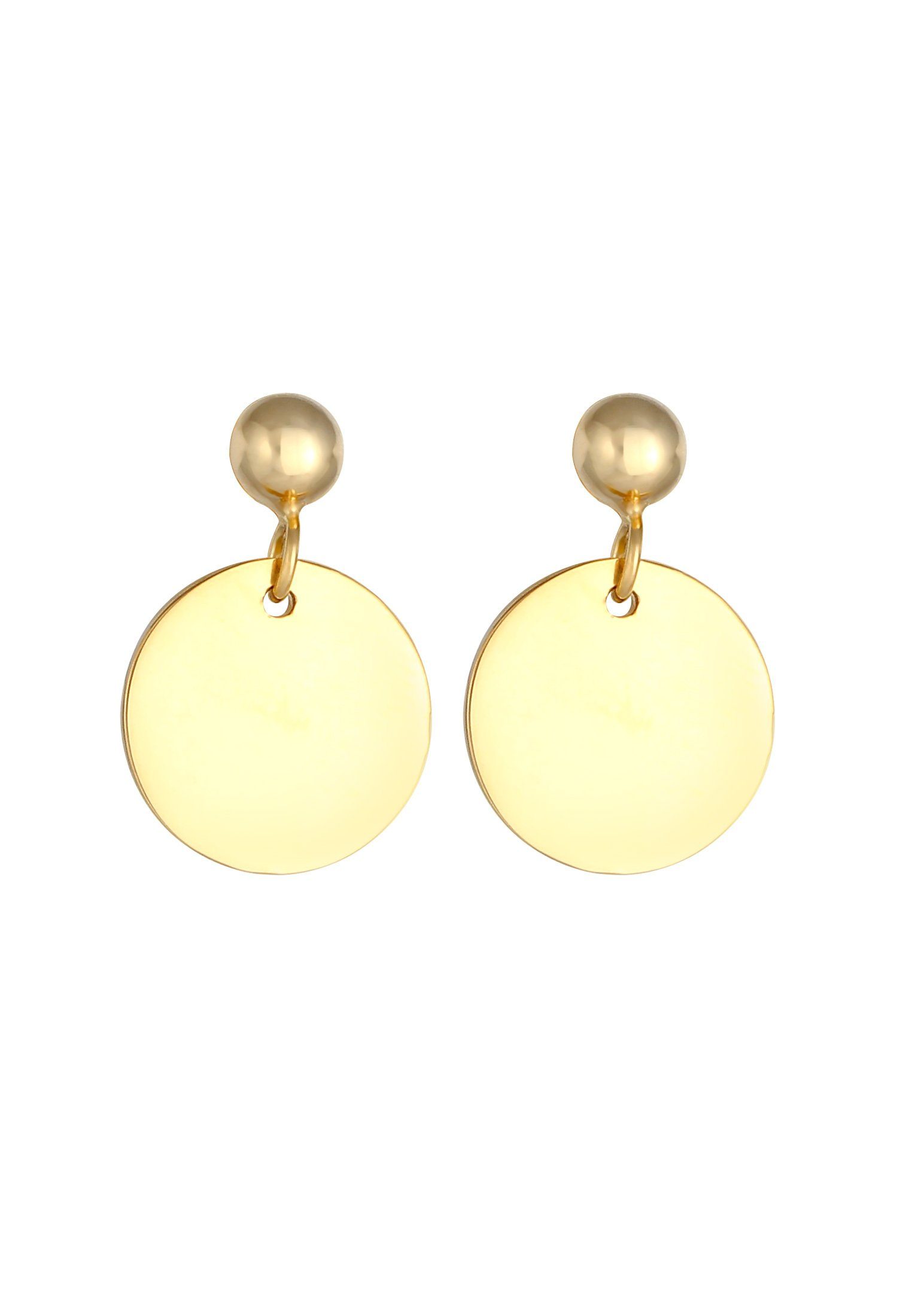 Elli Paar Ohrhänger Ohrhänger Stecker Plättchen Glanzvoll 925 Silber, Geo günstig online kaufen