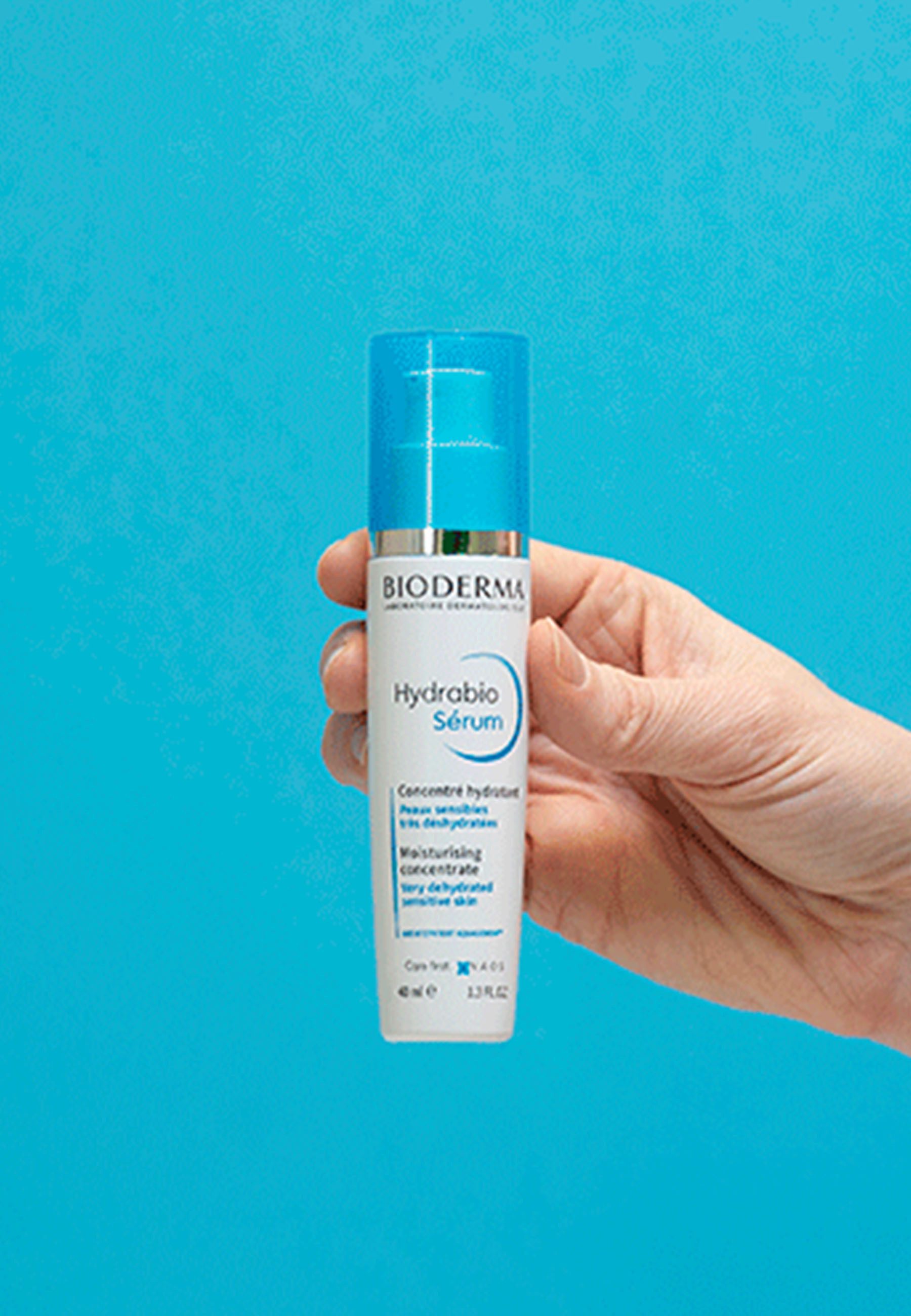 Bioderma Gesichtsserum Hydrabio Sérum -, intensives Feuchtigkeitsserum mit Hyaluronsäure