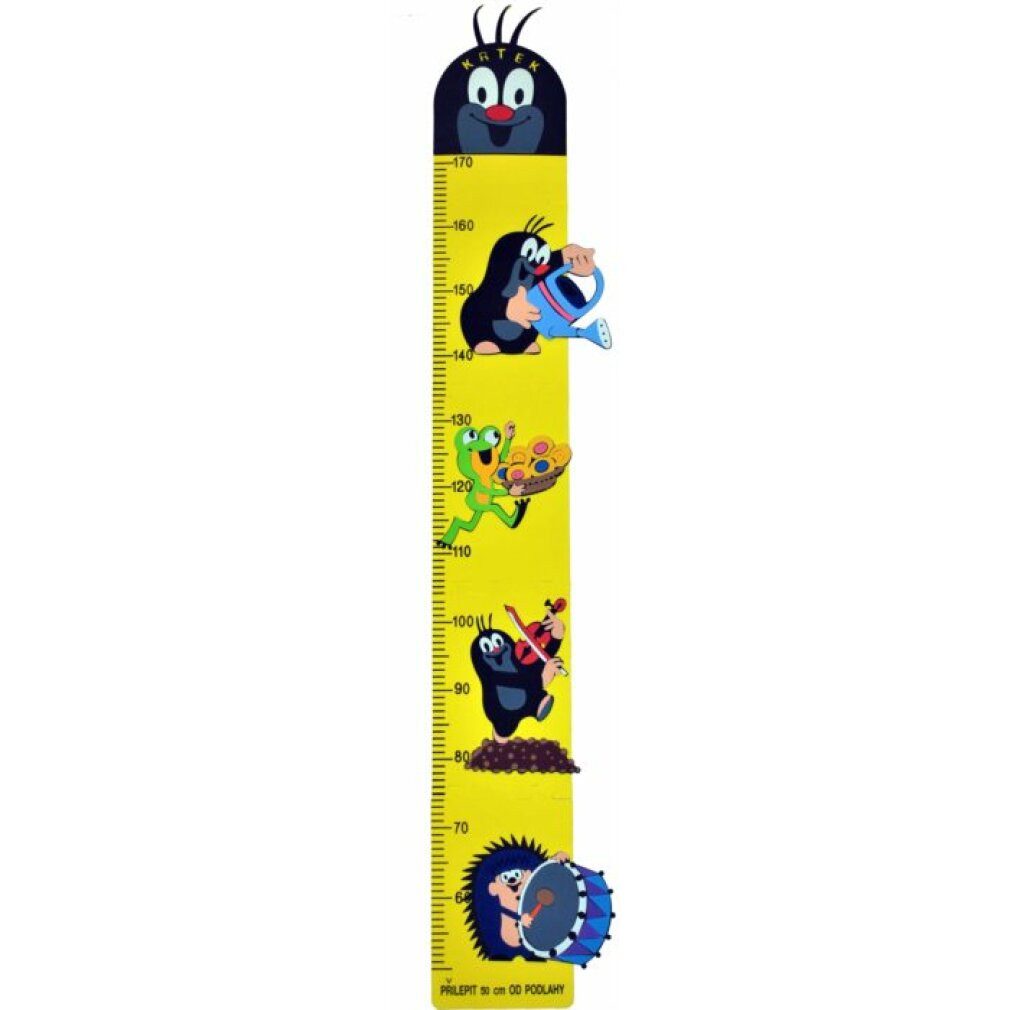 SPARKYS Kiste Kindermaßband Maulwurf - gelb
