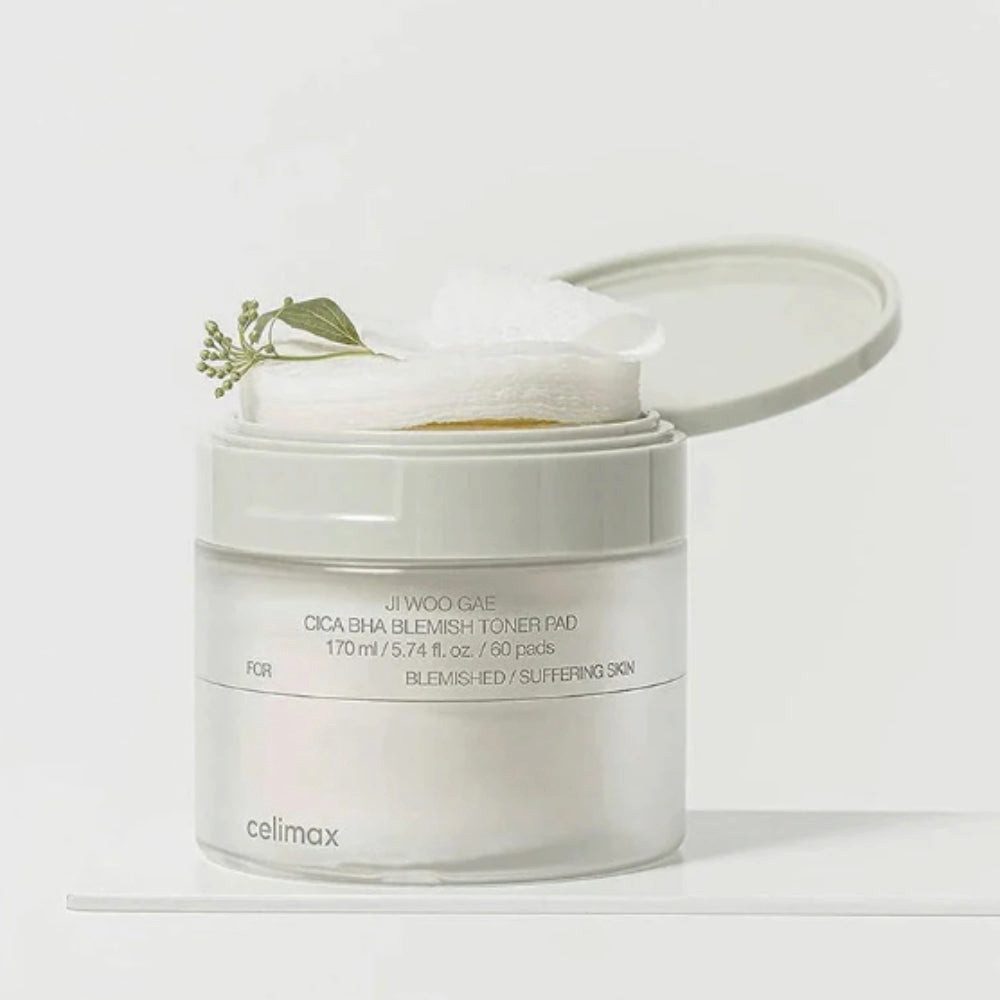 celimax Toner Celimax, Ji Woo Gae Cica BHA Blemish Toner Pad - 60 Pads