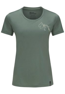 Jack Wolfskin T-Shirt PEAK GRAPHIC T W