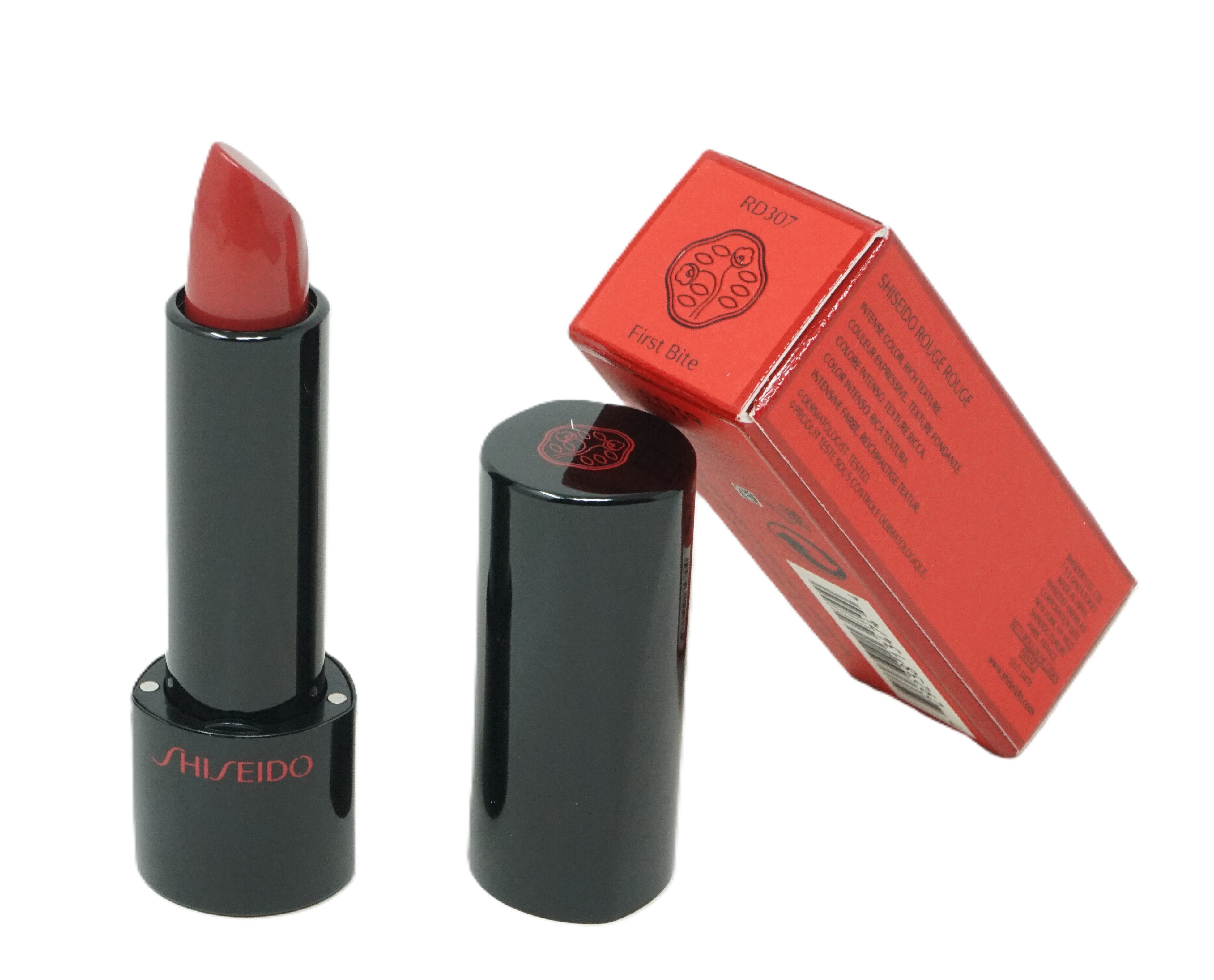 SHISEIDO Lippenstift Shiseido Ginza Rouge Rouge Lippenstift RD 307 First Bite 4g
