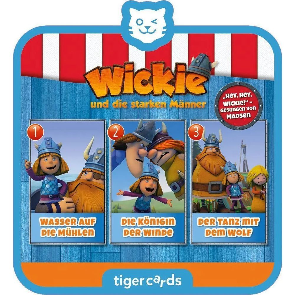 Tiger Media Deutschland GmbH Hörspiel tigercards Multicard Multicard - Wickie und die starken Männer - 3...