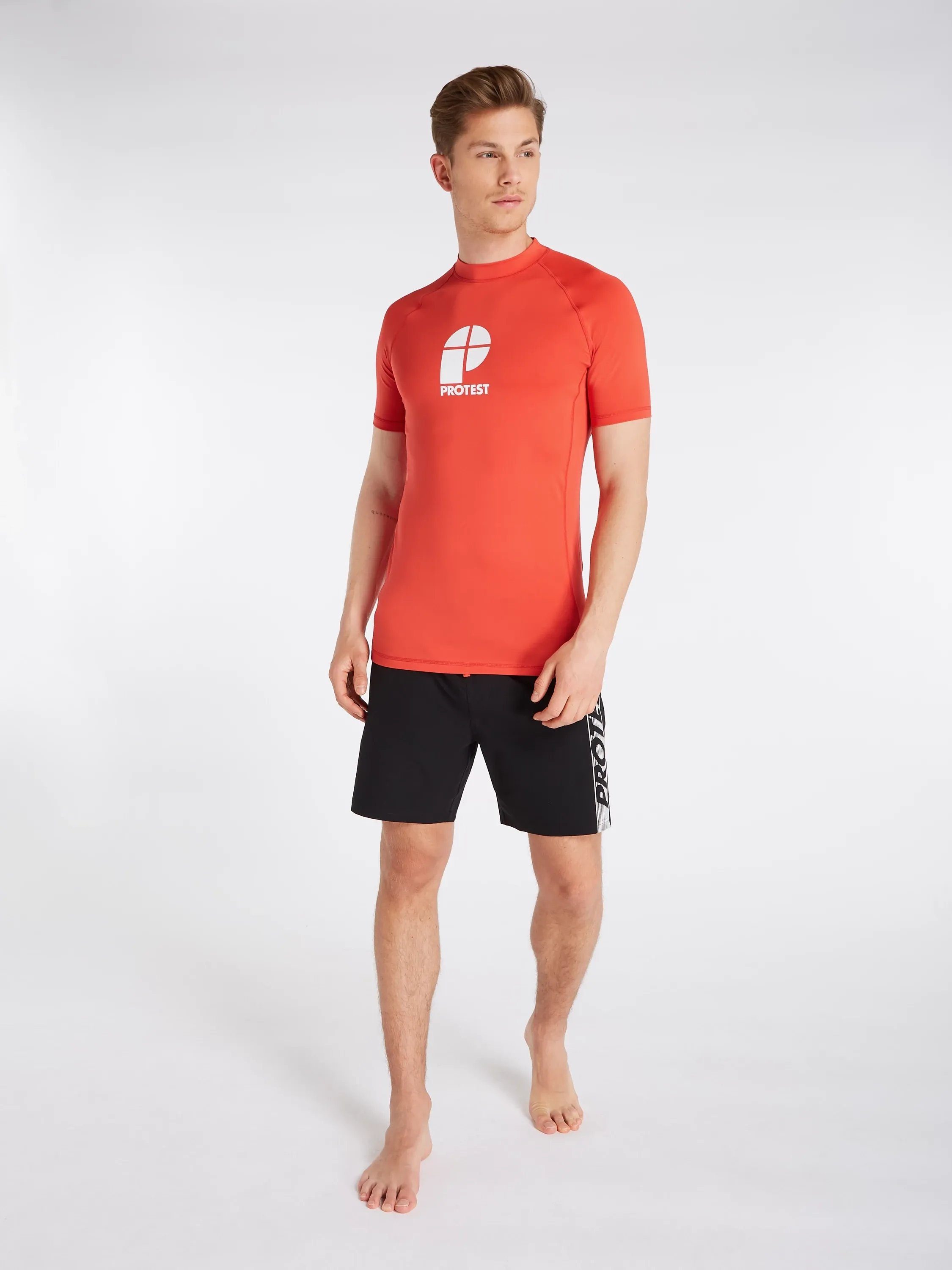 PRTCATER T-Shirt rashguard Tomato short Protest sleeve