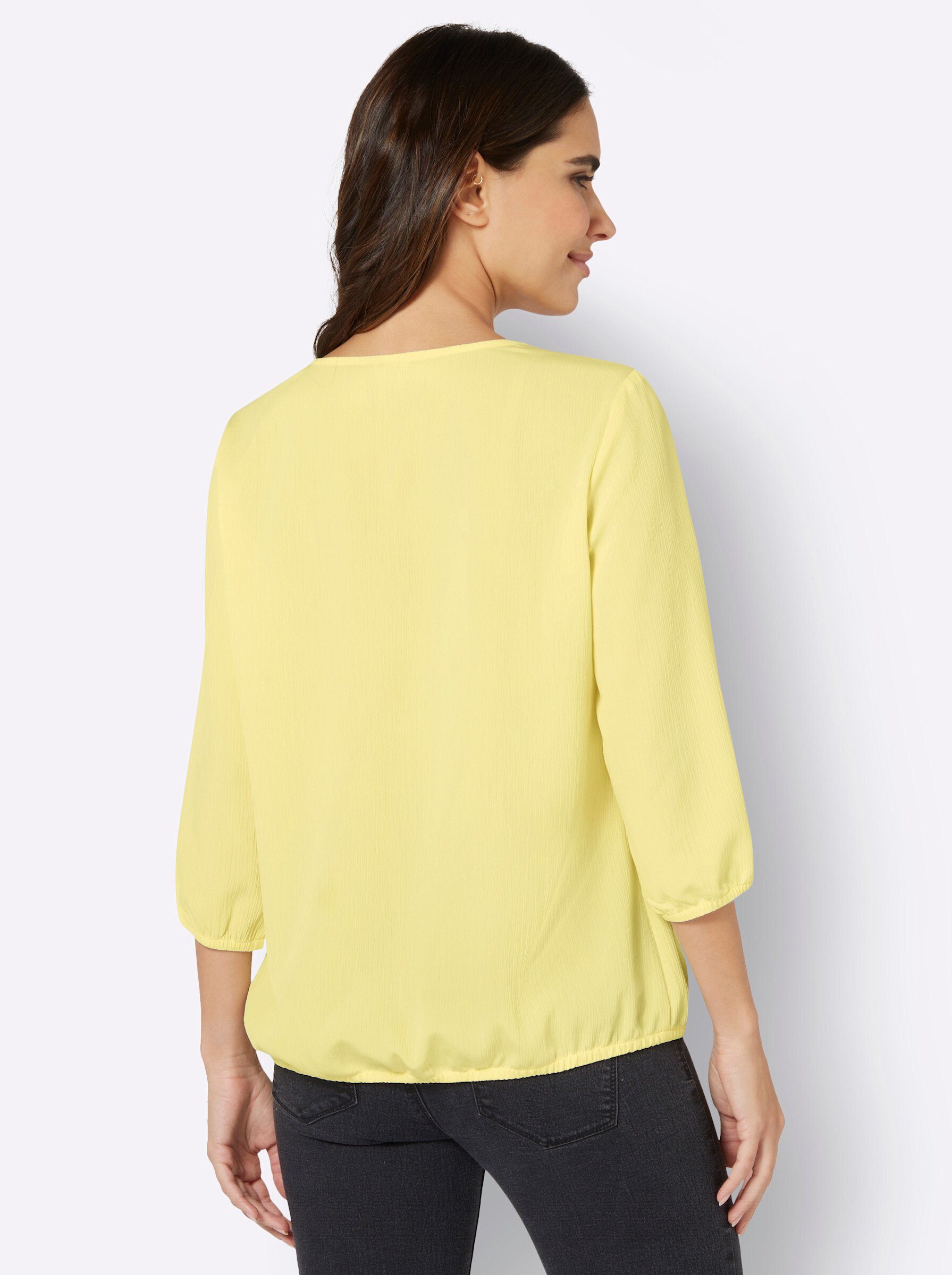 Sieh an! Klassische Bluse Schlupfbluse günstig online kaufen